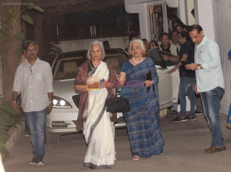 Asha Parekh, Waheeda Rehman at the screening of Simmba at sunny sound juhu on 2nd Jan 2019