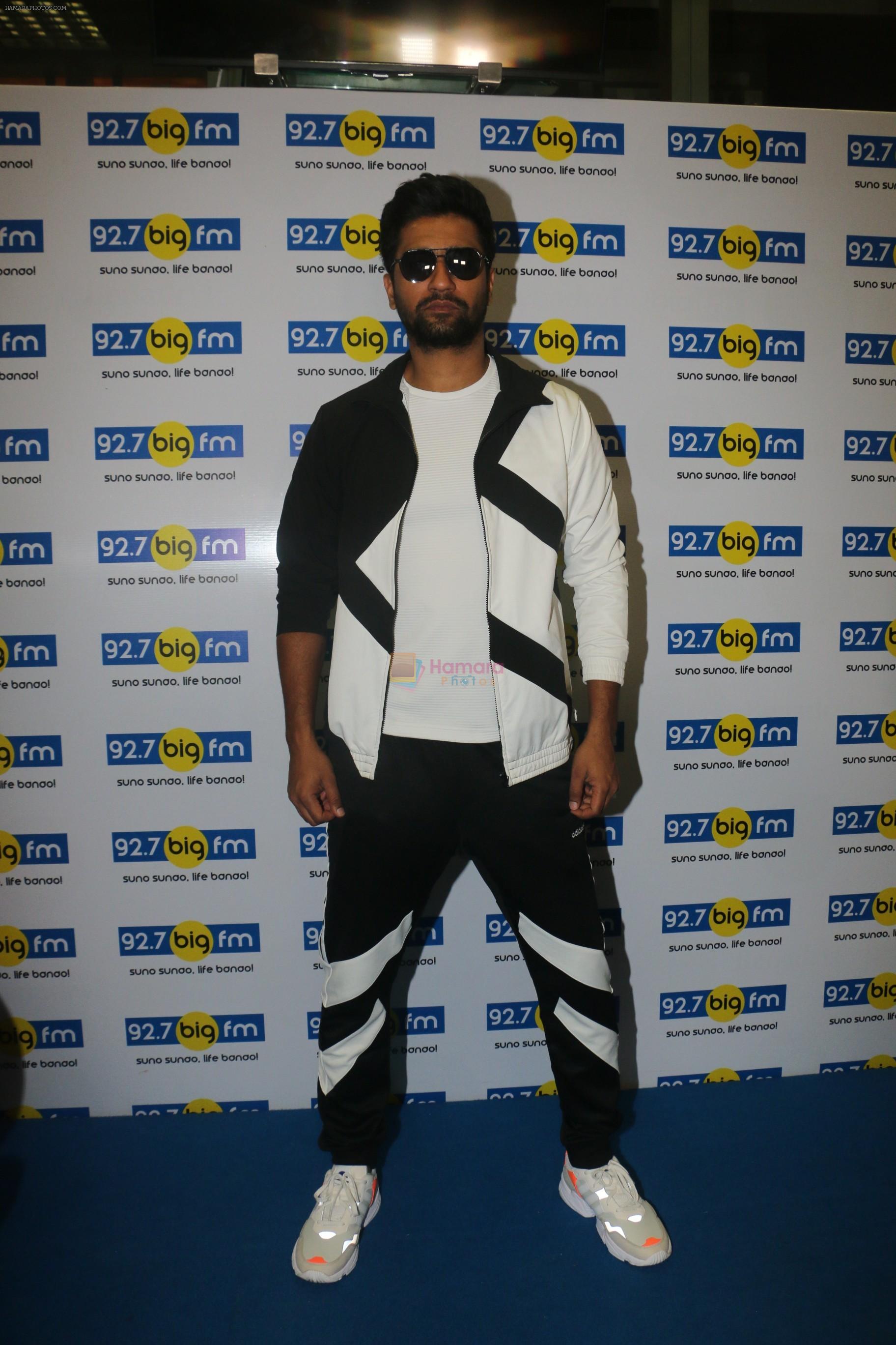 Vicky Kaushal at big fm studio for the promotions of thier film Uri on 3rd Jan 2019