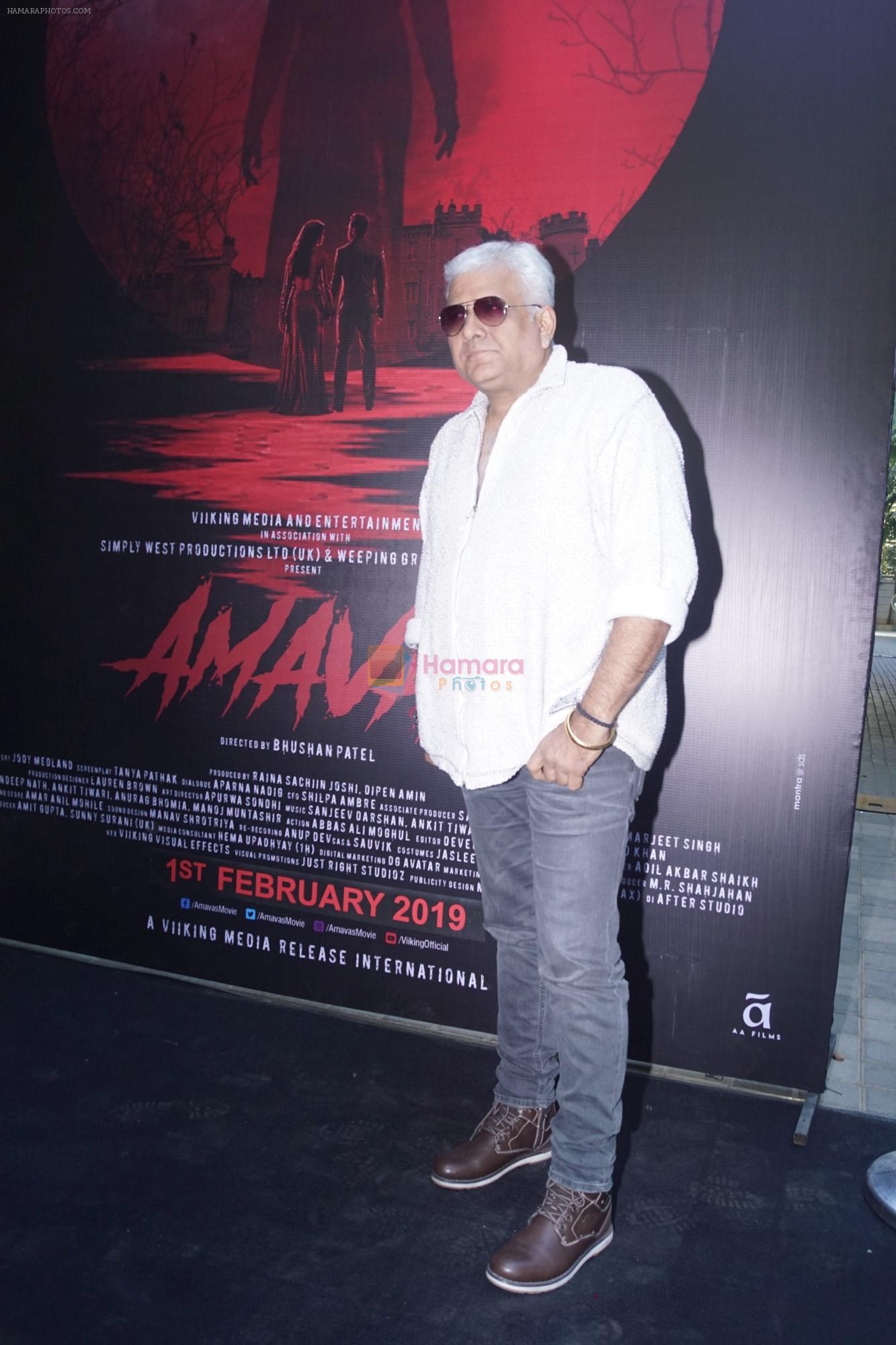 Bhushan Patel at the promotion of film Amavas on 6th Jan 2019