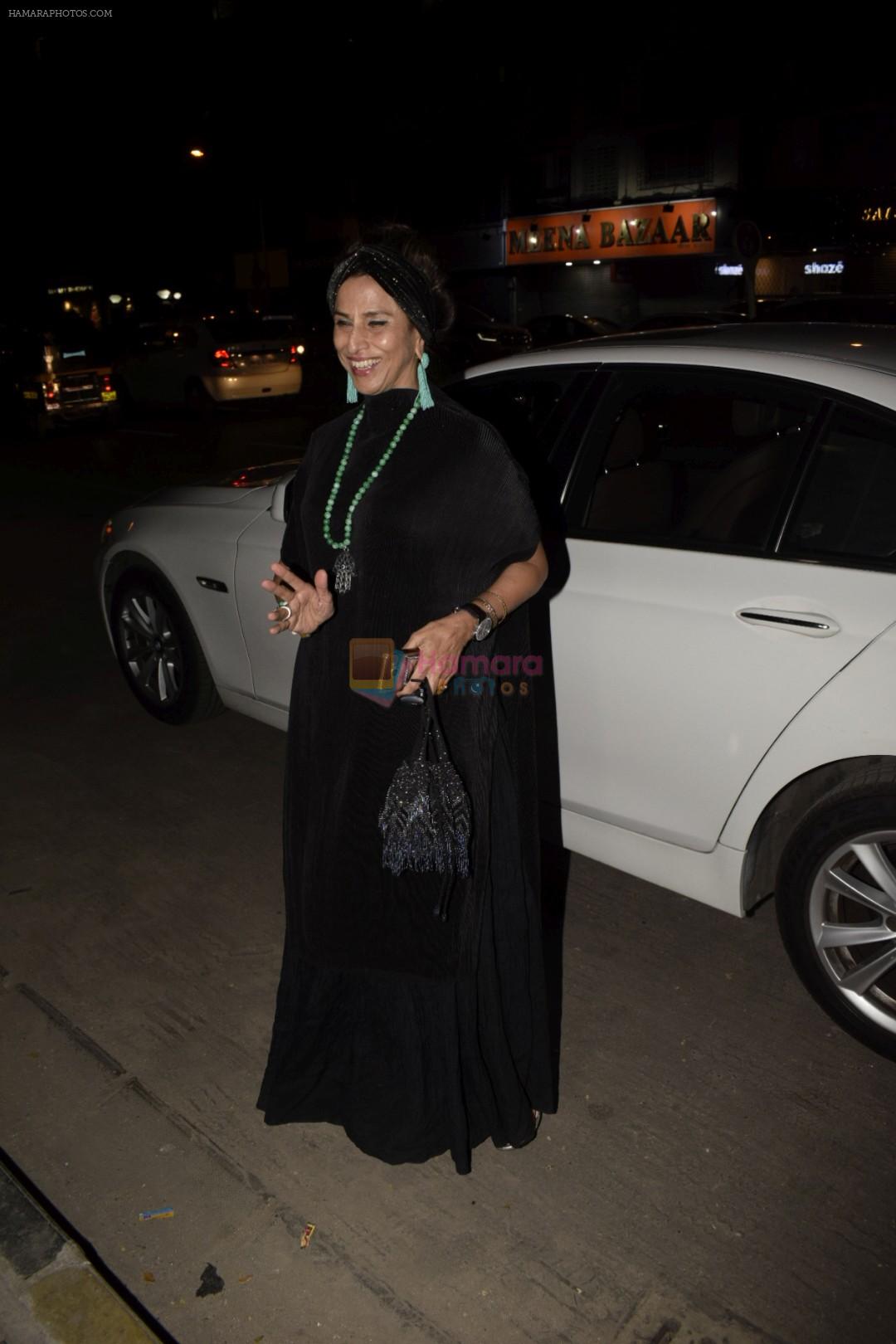 Shobha De spotted at Soho House juhu on 8th Jan 2019