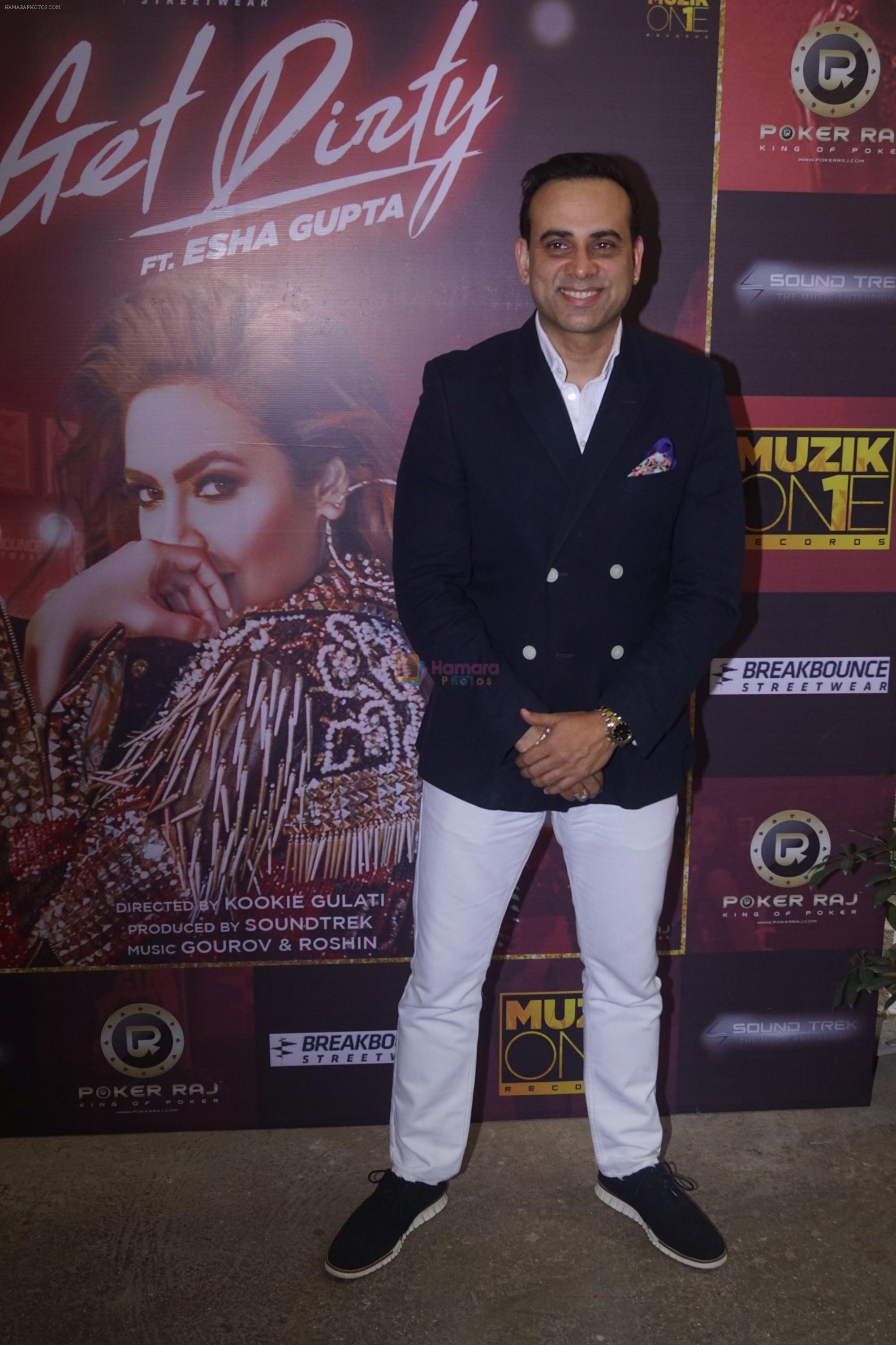 at the Music Launch of Muzik One Record 1st Single Get Dirty on 11th Jan 2019