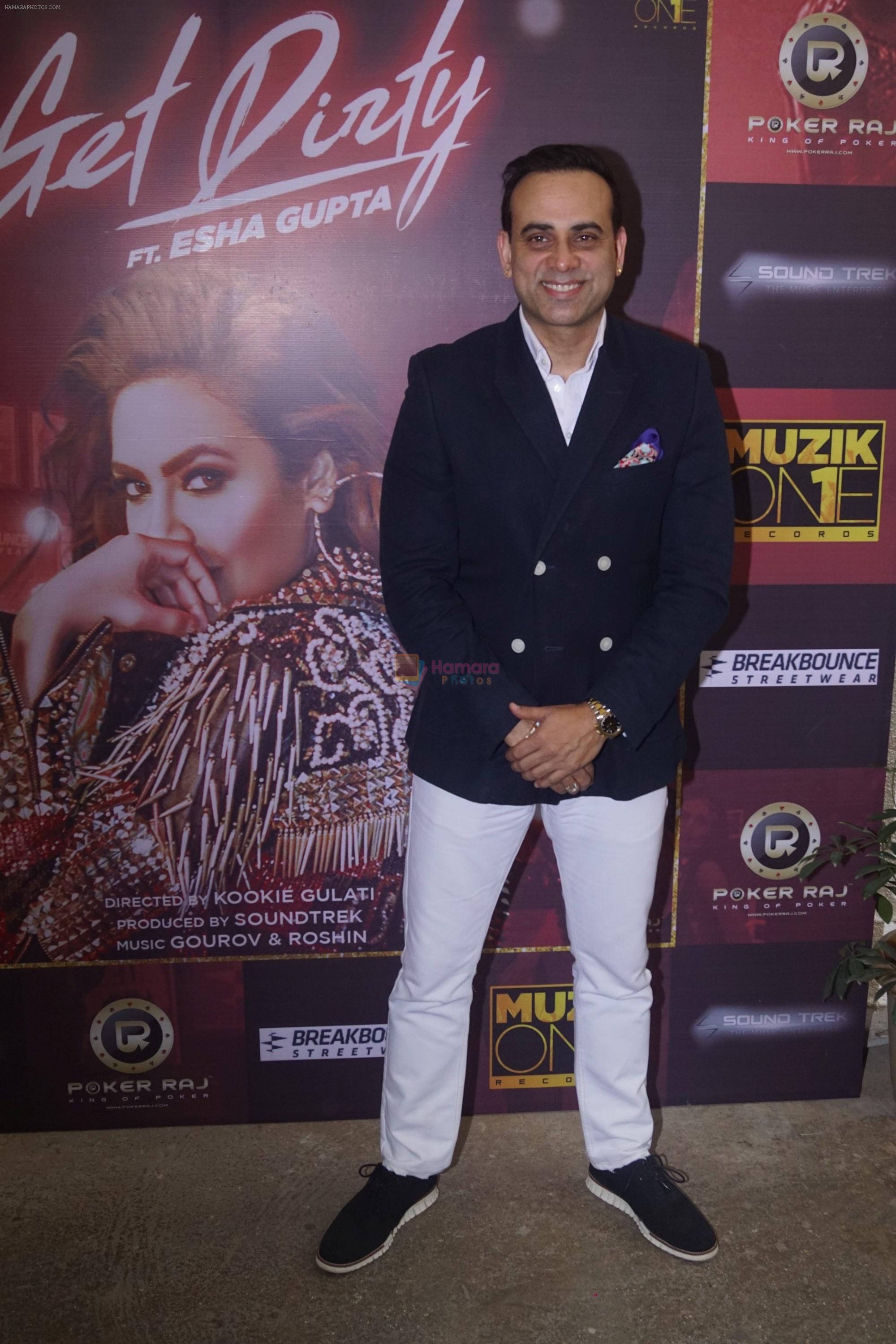 at the Music Launch of Muzik One Record 1st Single Get Dirty on 11th Jan 2019