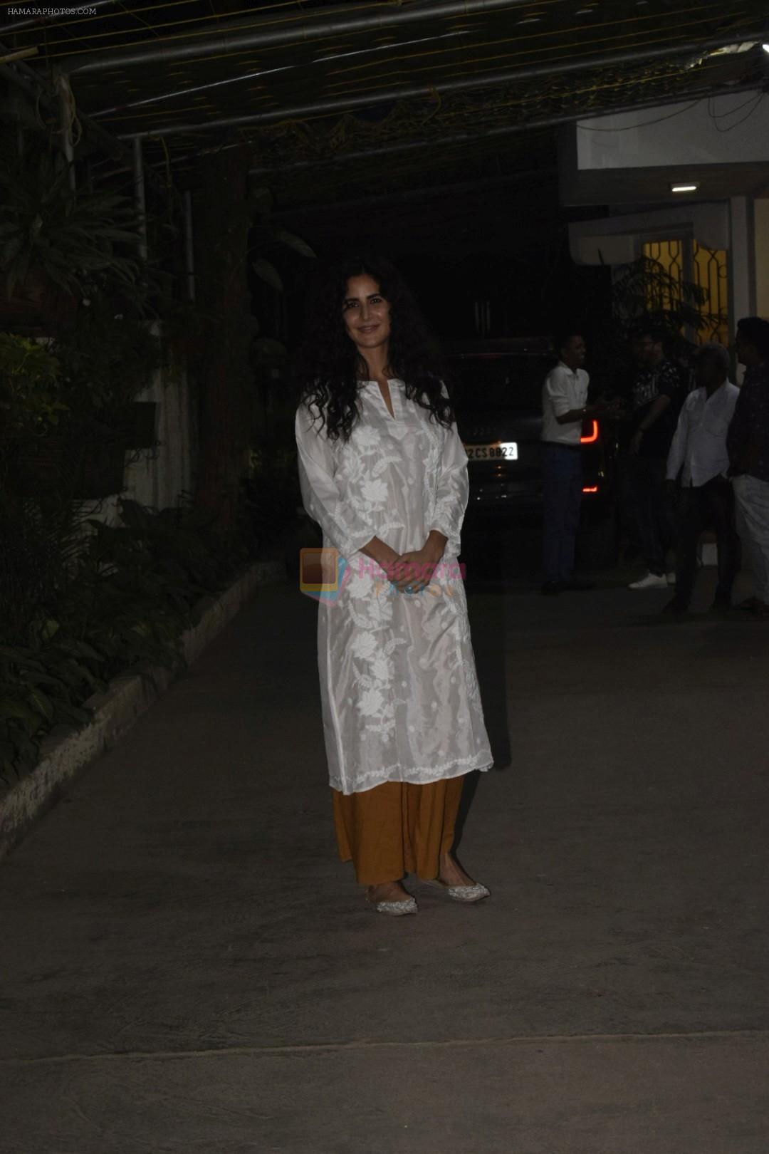 Katrina Kaif at the Screening of film Uri in sunny sound juhu on 12th Jan 2019