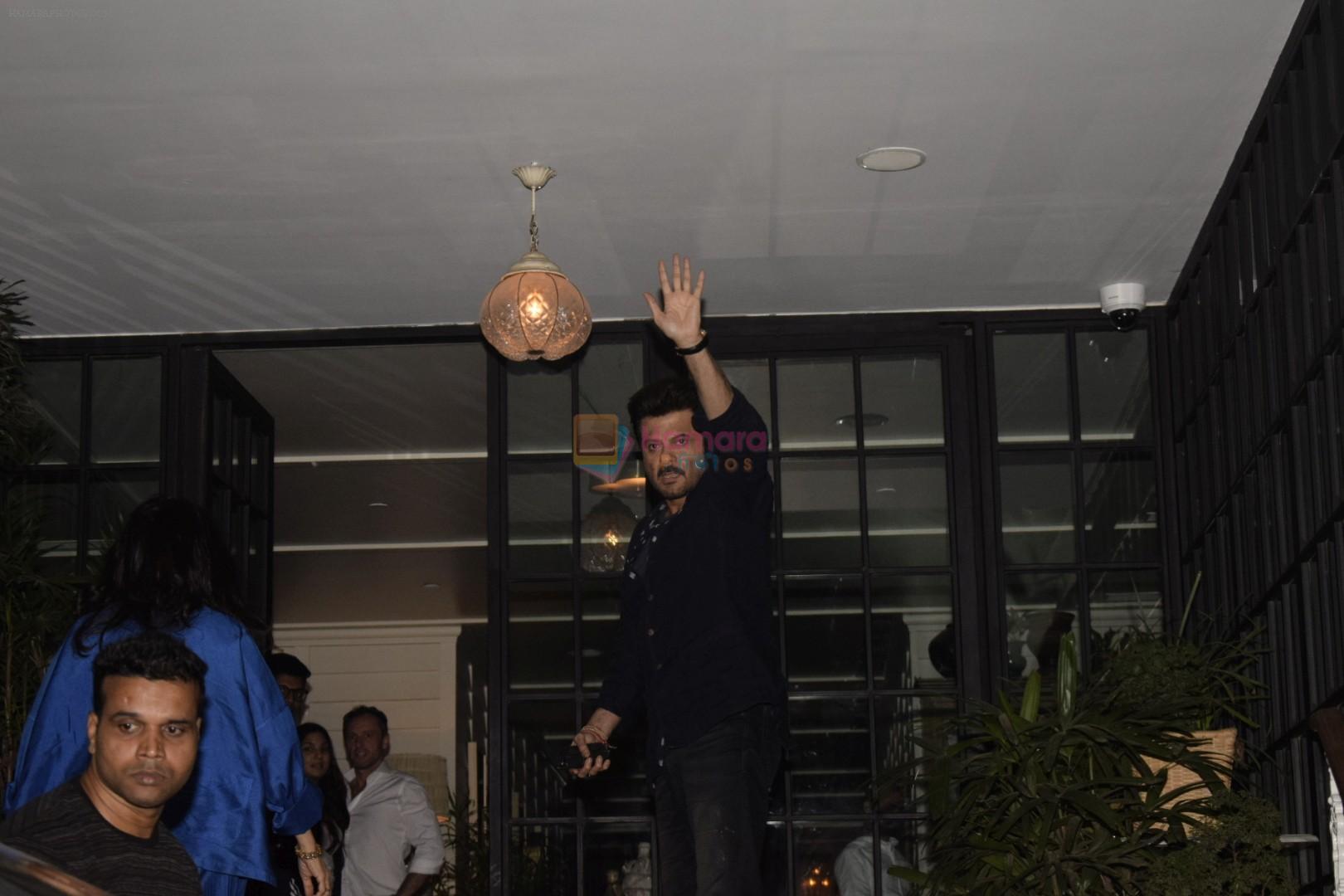 Anil Kapoor Spotted At Soho House Juhu on 14th Jan 2019