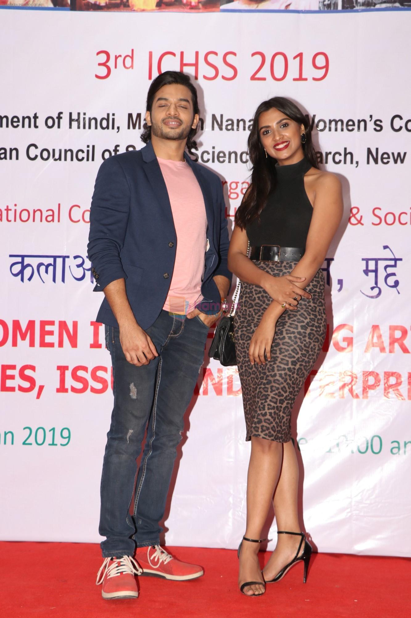 Ansh Gupta, Aditi Bhagat at the 1st Look Music & Poster Launch Of Upcoming Film Is She Raju on 16th Jan 2019