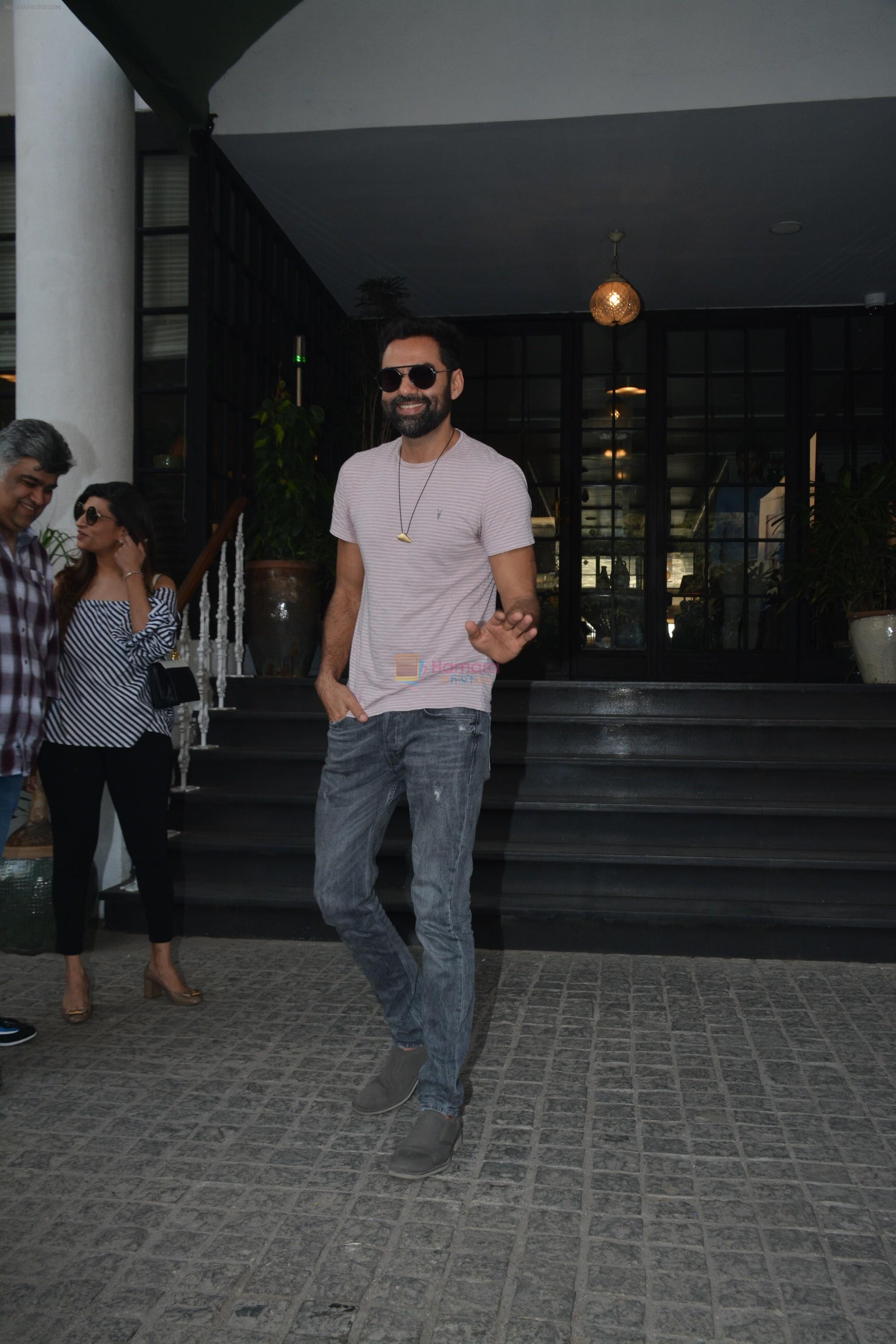 Abhay Deol Spotted At Soho House Bandra on 20th Jan 2019