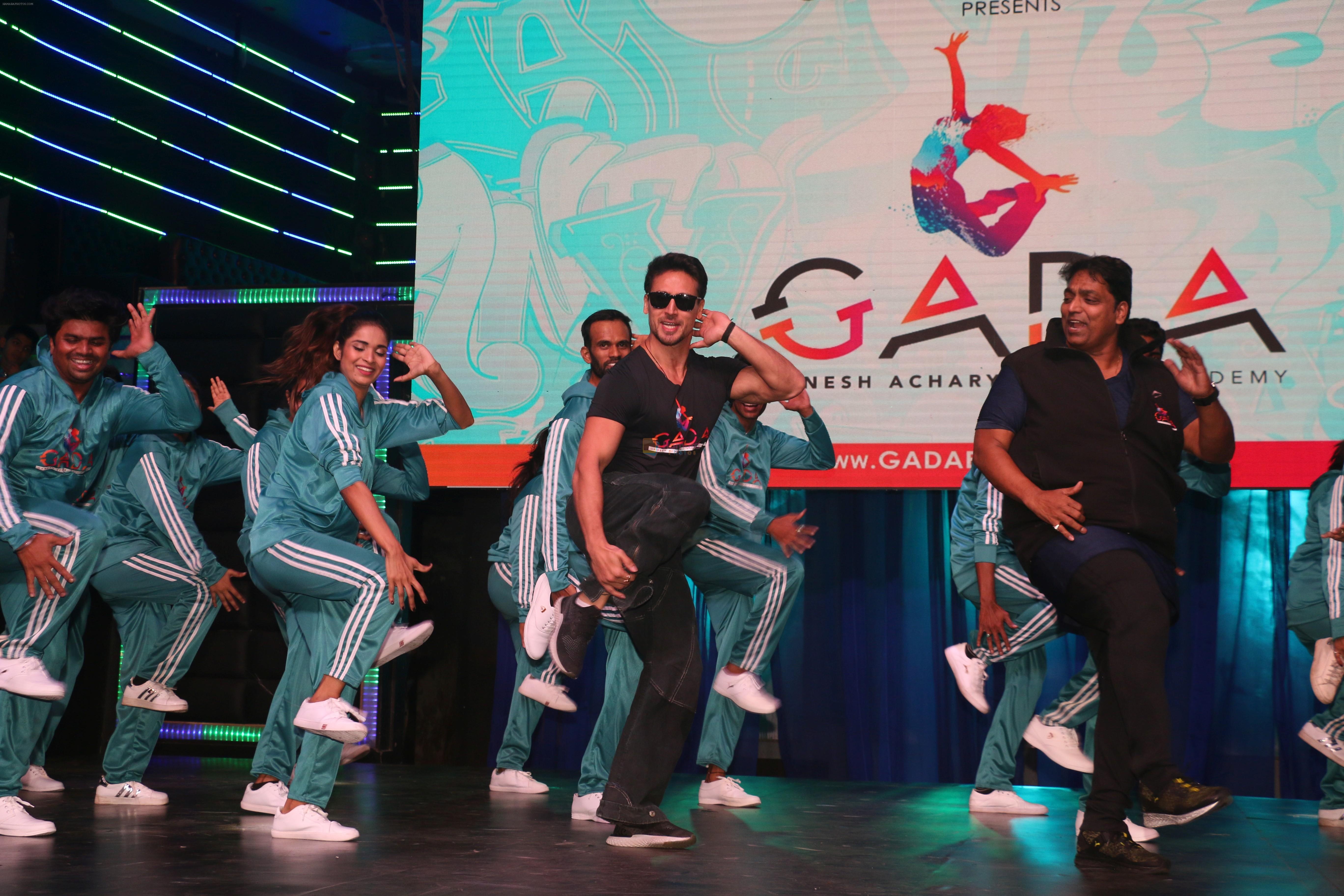 Tiger Shroff at the launch of Ganesh Acharya Dance Academy in goregoan ...