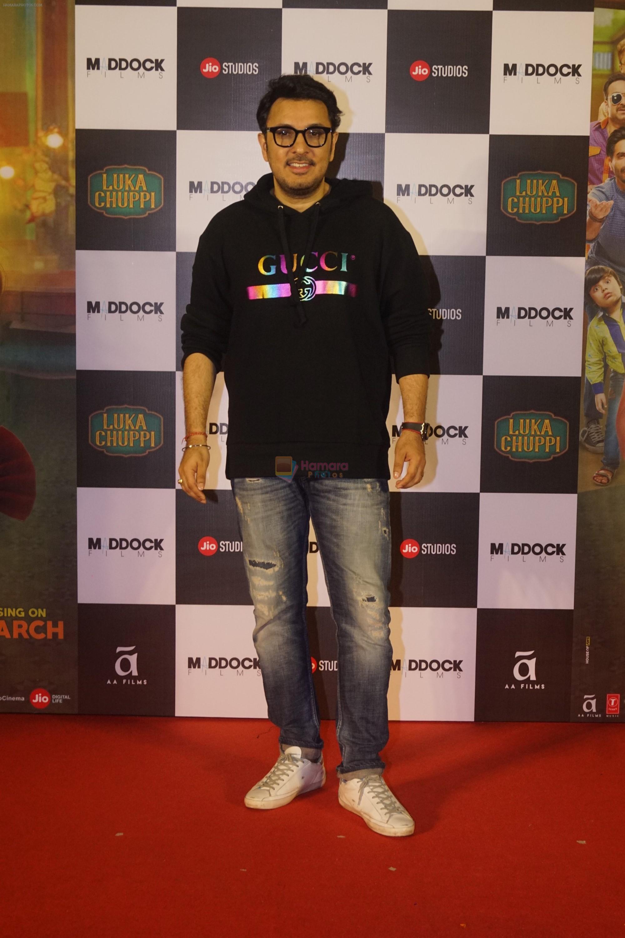 Dinesh Vijan at theTrailer Launch Of Film Luka Chuppi in Mumbai on 24th Jan 2019