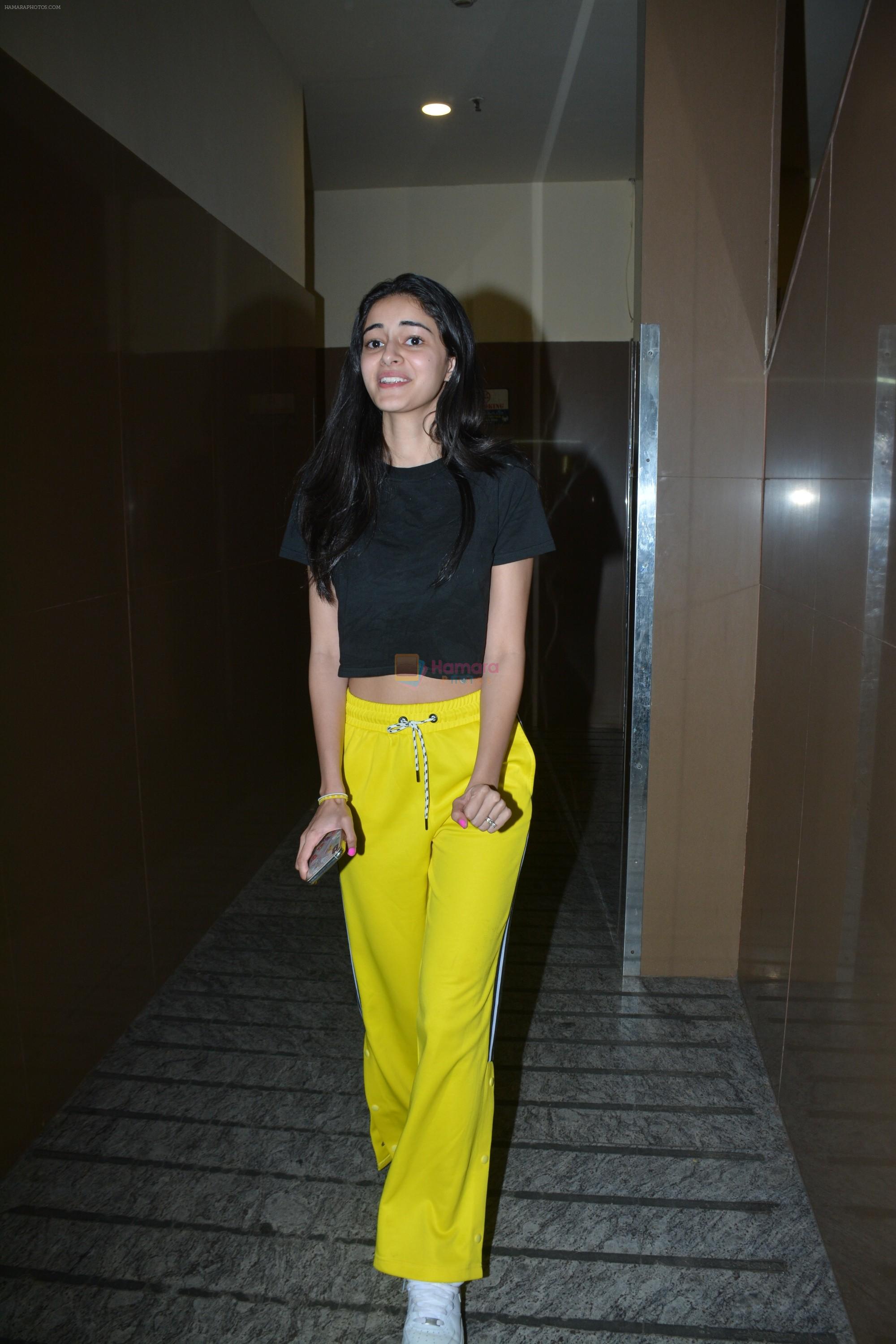 Ananya Pandey spotted at pvr juhu on 24th Jan 2019