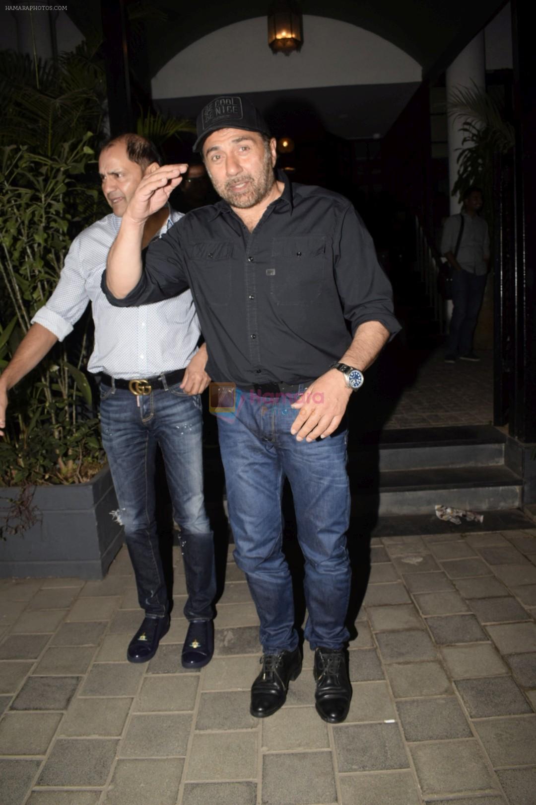 Sunny Deol spotted at Soho House juhu on 24th Jan 2019