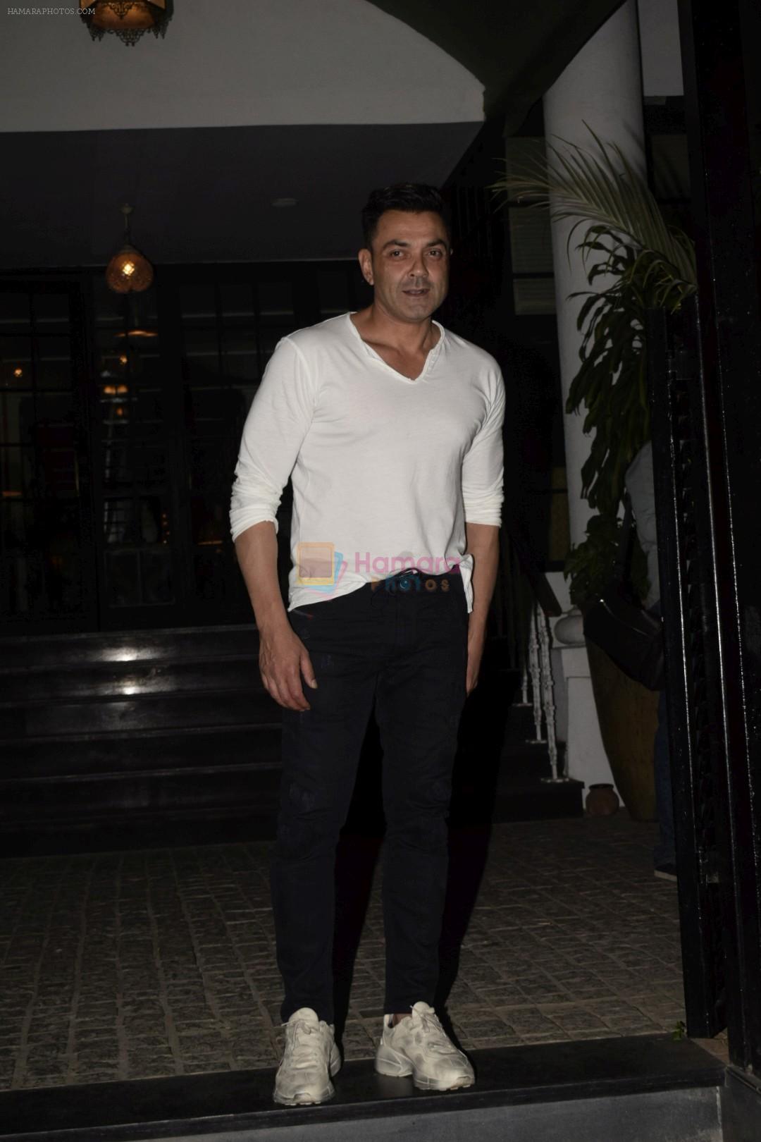 Bobby Deol spotted at Soho House juhu on 24th Jan 2019
