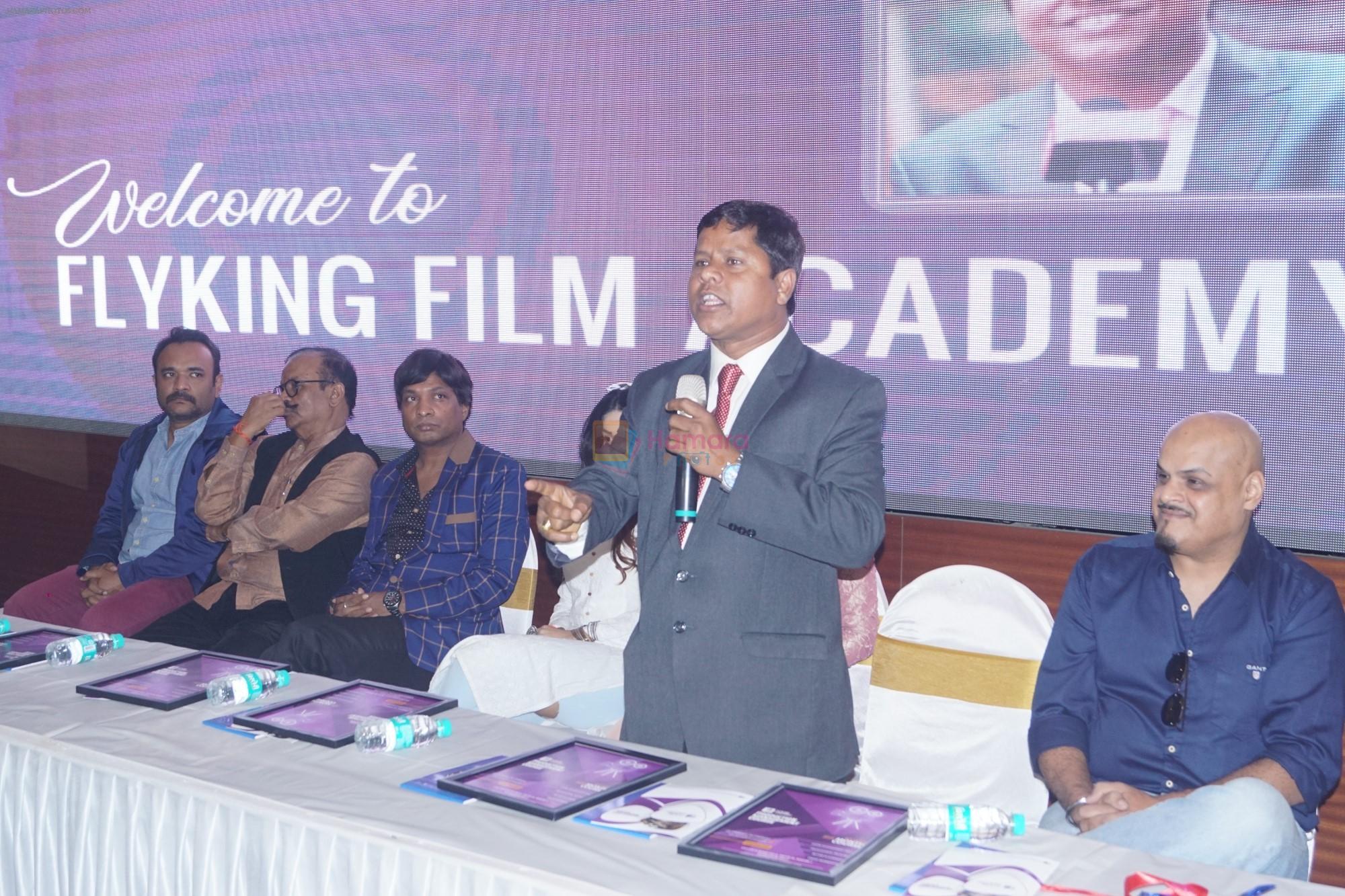 Sunil Pal at the Launch of Dilip Sahu's Flyking film Academy on 26th Jan 2019
