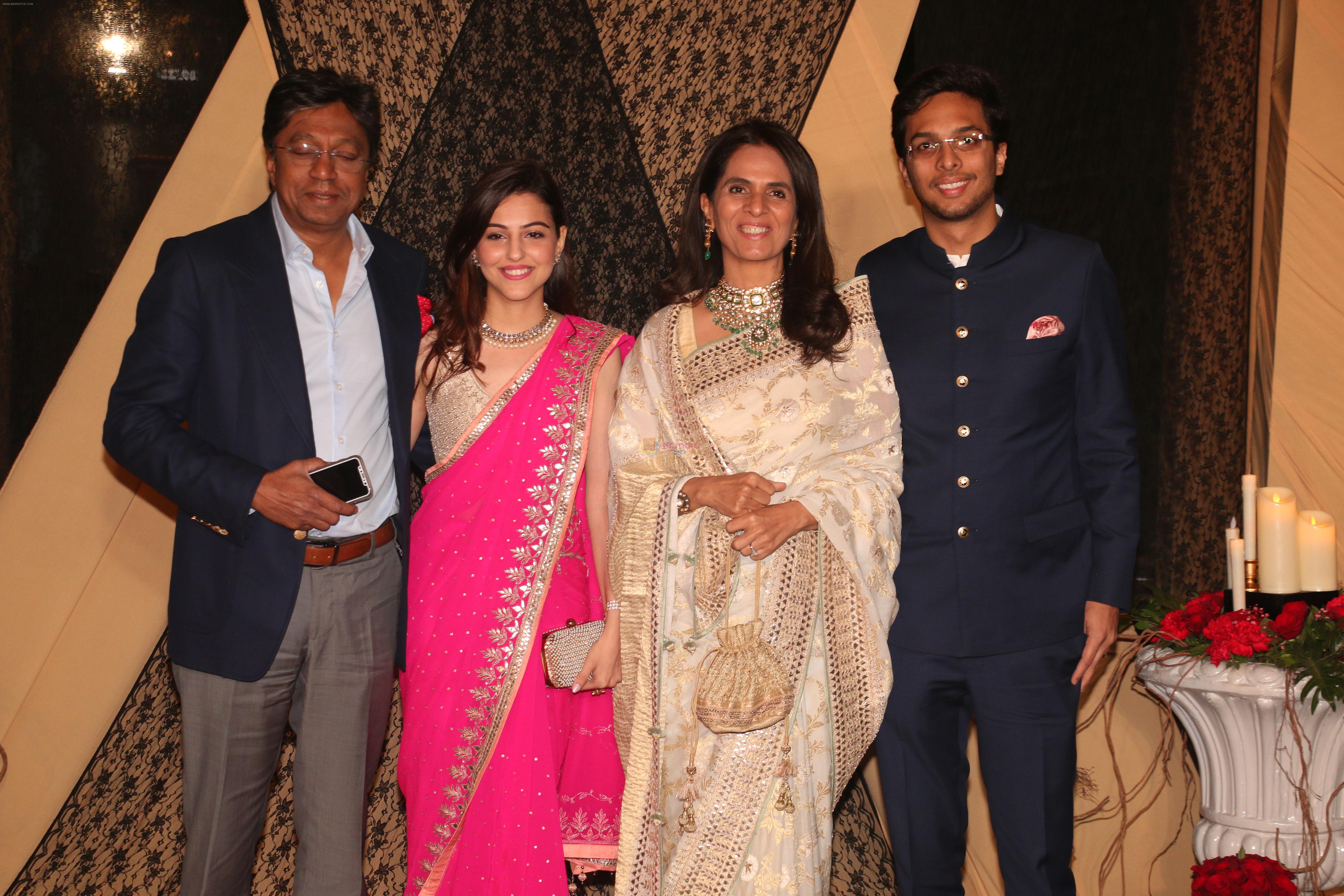 Shobhaa De at Sakshi Bhatt's Wedding Reception in Taj Lands End on 26th Jan 2019