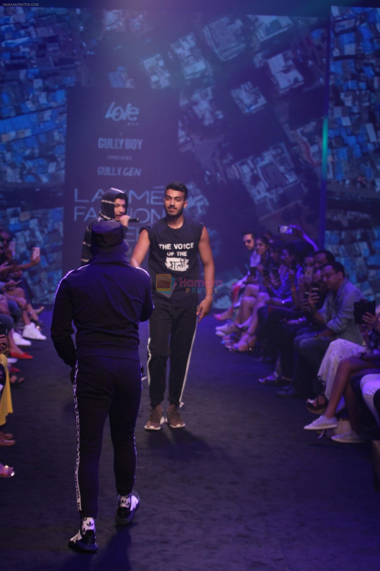 Ranveer Singh Walks Ramp for Gully Gen Studio 2 at  Lakme Fashion Week 2019 on 3rd Feb 2019