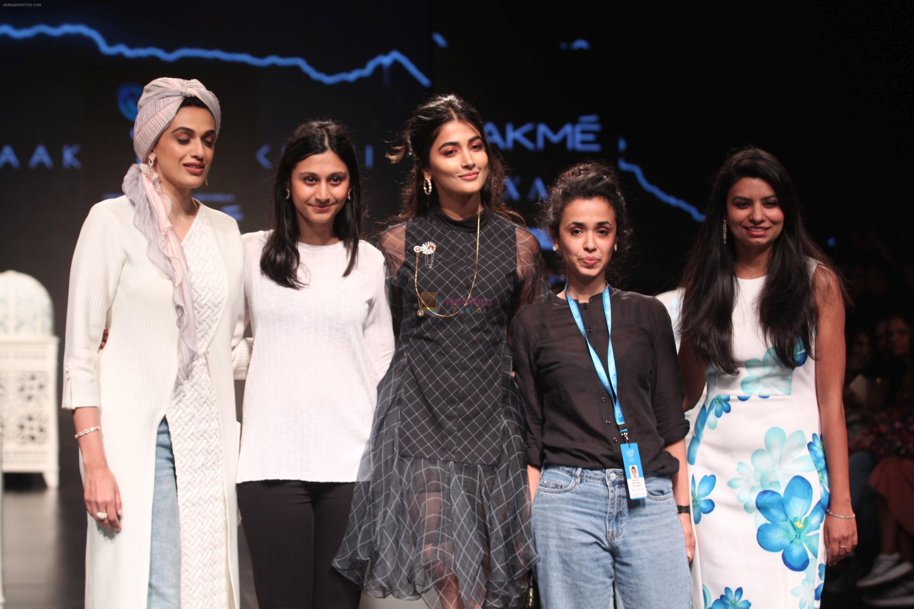 Pooja Hegde at Lakme Fashion Week 2019 Day 2 on 2nd Feb 2019