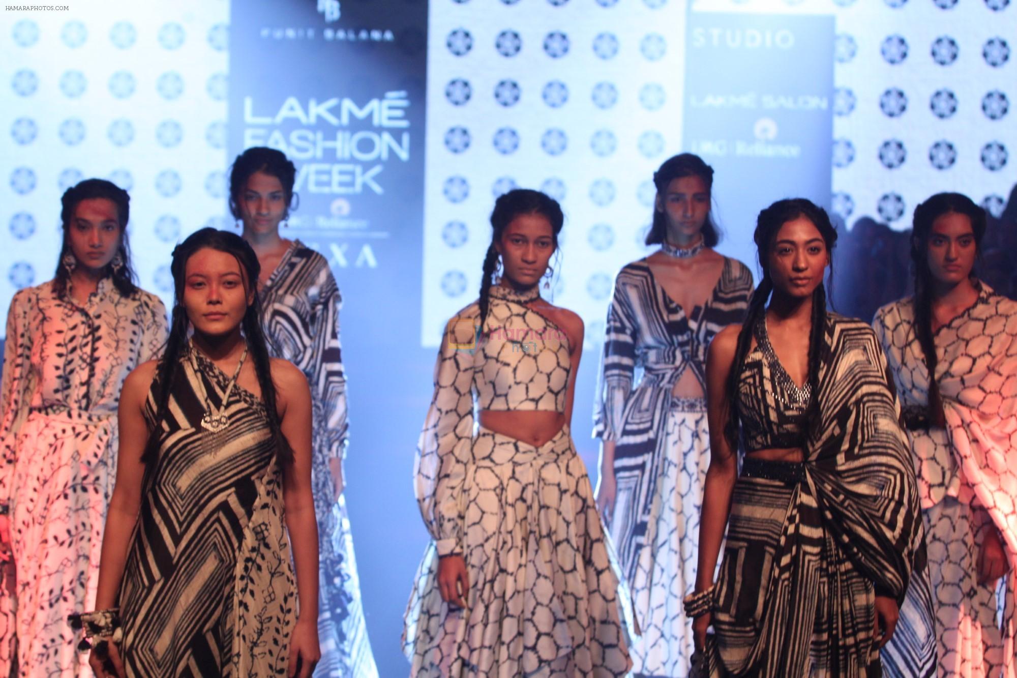 Model walk the Ramp on Day 5 at Lakme Fashion Week 2019 on 3rd Feb 2019