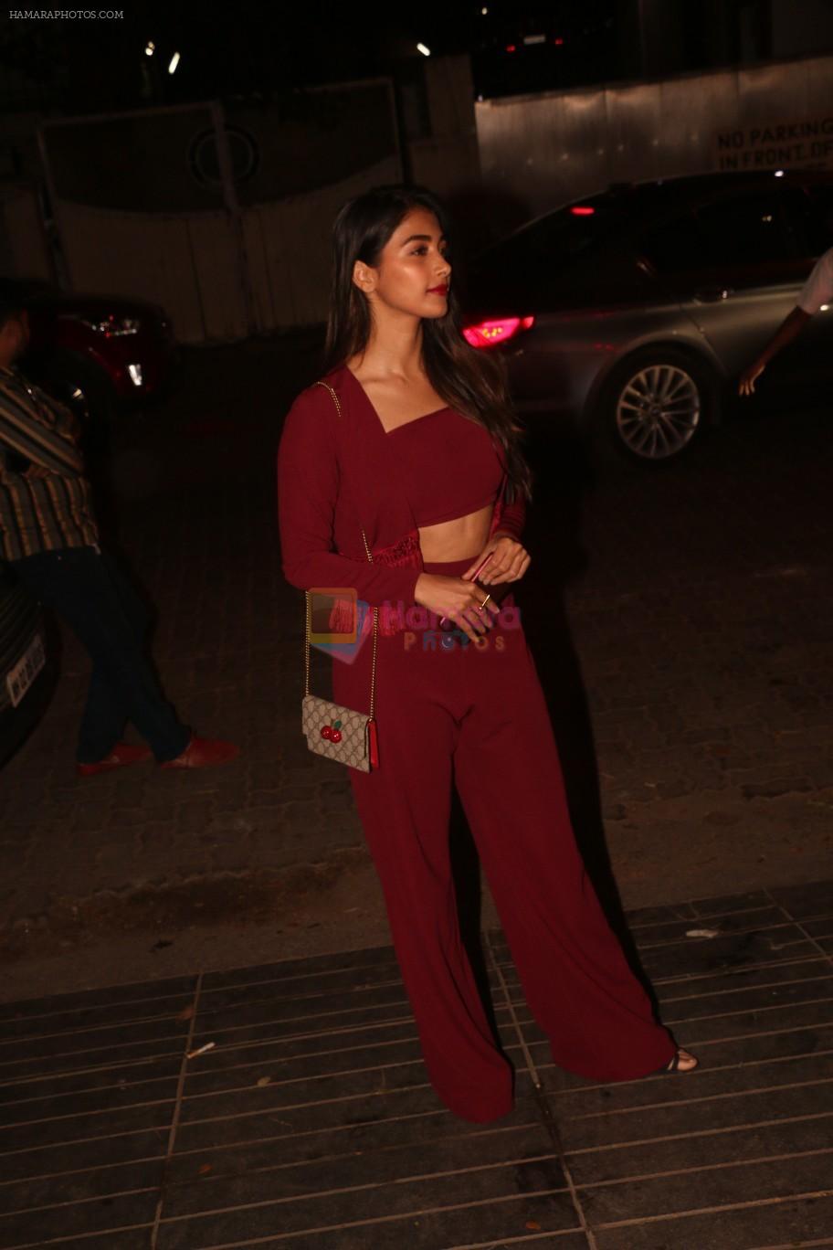 Pooja Hegde at Nora Fatehi's birthday party in bandra on 5th Feb 2019