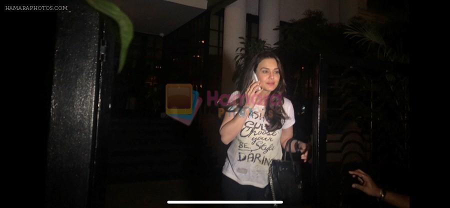 Preity Zinta spotted at soho house on 6th Feb 2019