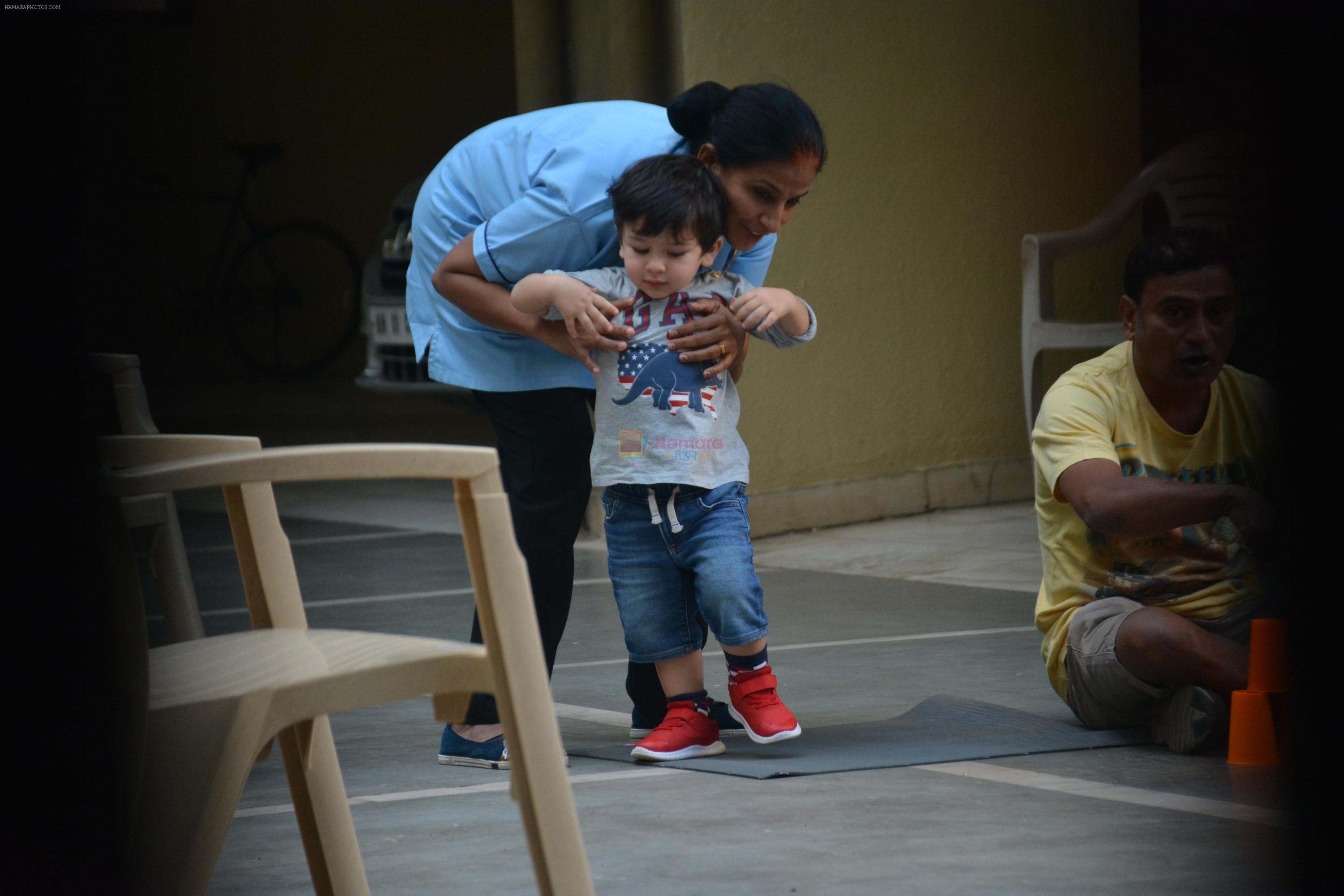 Taimur Ali Khan spotted at bandra on 6th Feb 2019