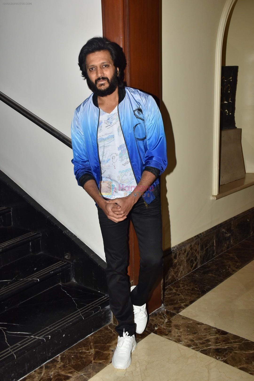 Riteish Deshmukh at the promotion of film Total Dhamaal on 8th Feb 2019