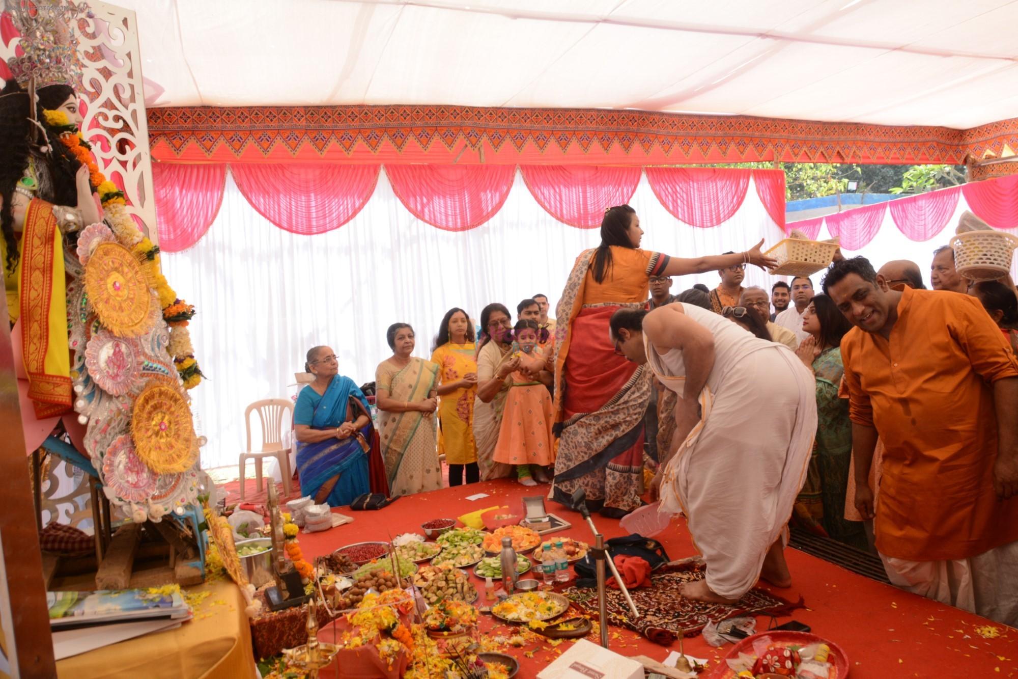 Anurag Basu at Saraswati pujan at Anurag Basu's house in goregaon on 10th Feb 2019