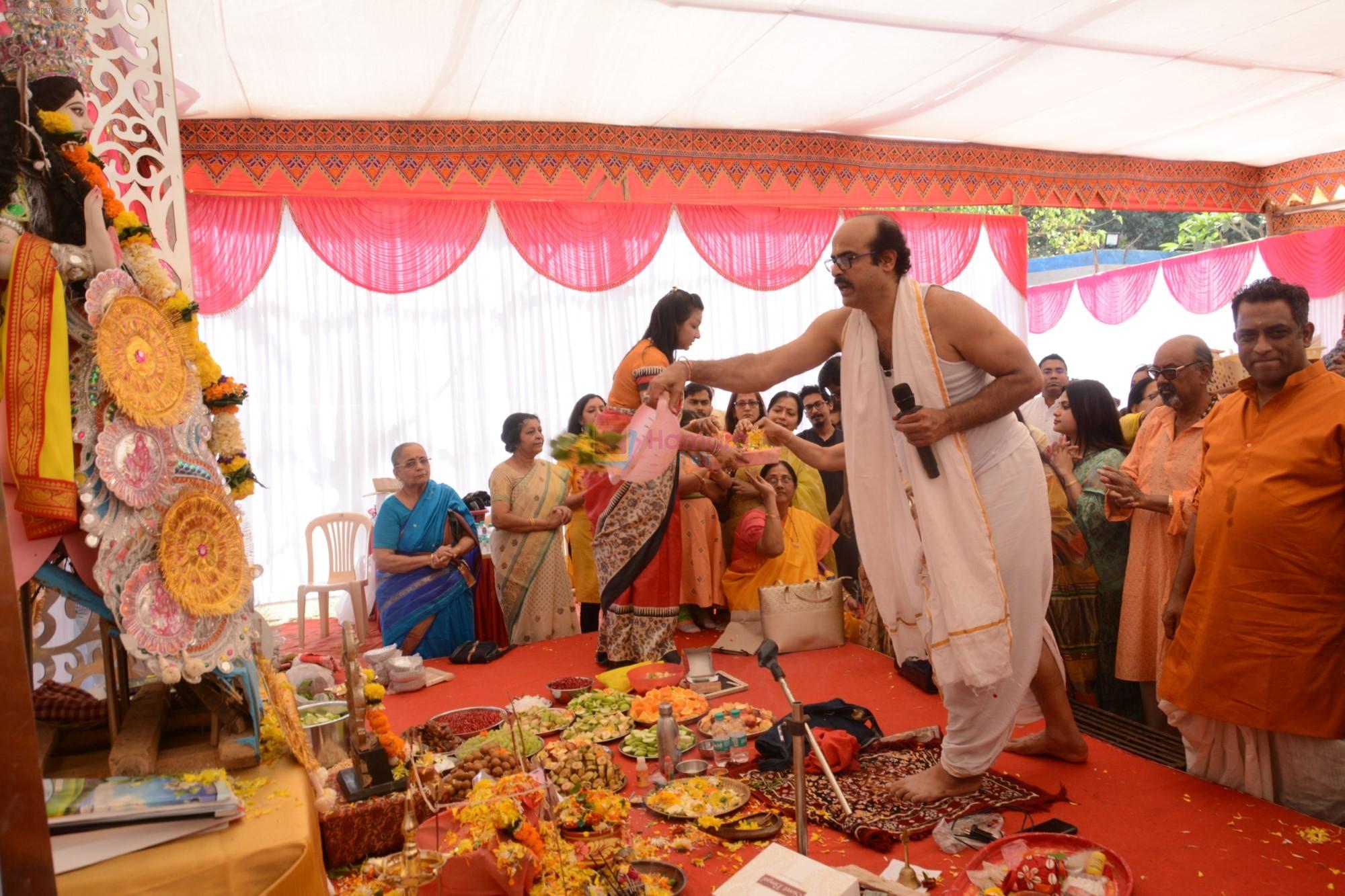 Anurag Basu at Saraswati pujan at Anurag Basu's house in goregaon on 10th Feb 2019