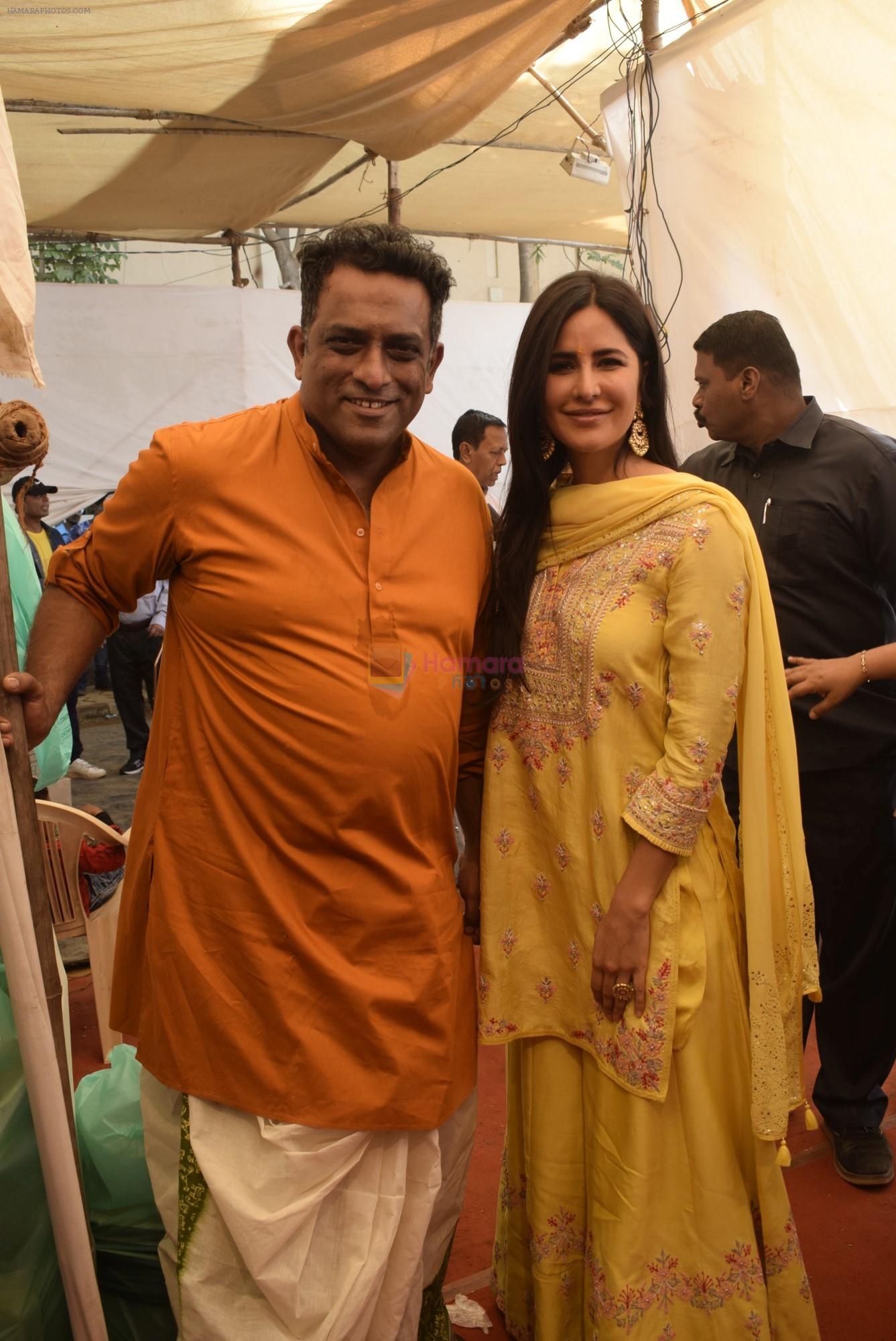 Katrina Kaif at Saraswati pujan at Anurag Basu's house in goregaon on 10th Feb 2019