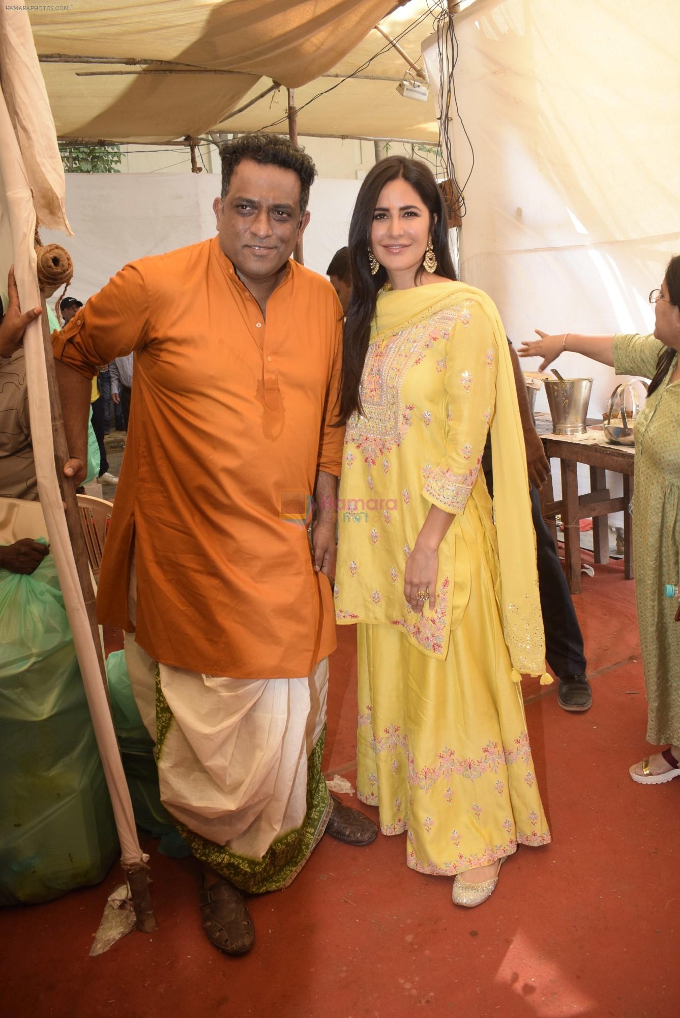 Katrina Kaif at Saraswati pujan at Anurag Basu's house in goregaon on 10th Feb 2019