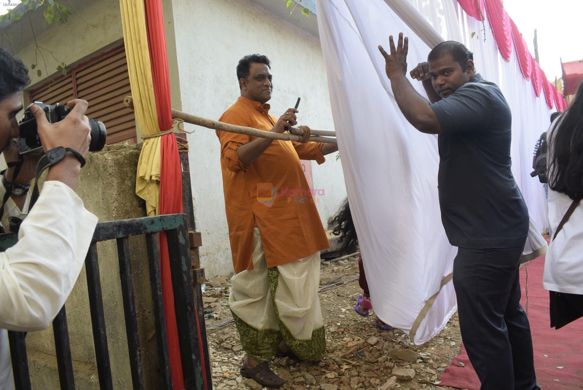 Anurag Basu at Saraswati pujan at Anurag Basu's house in goregaon on 10th Feb 2019