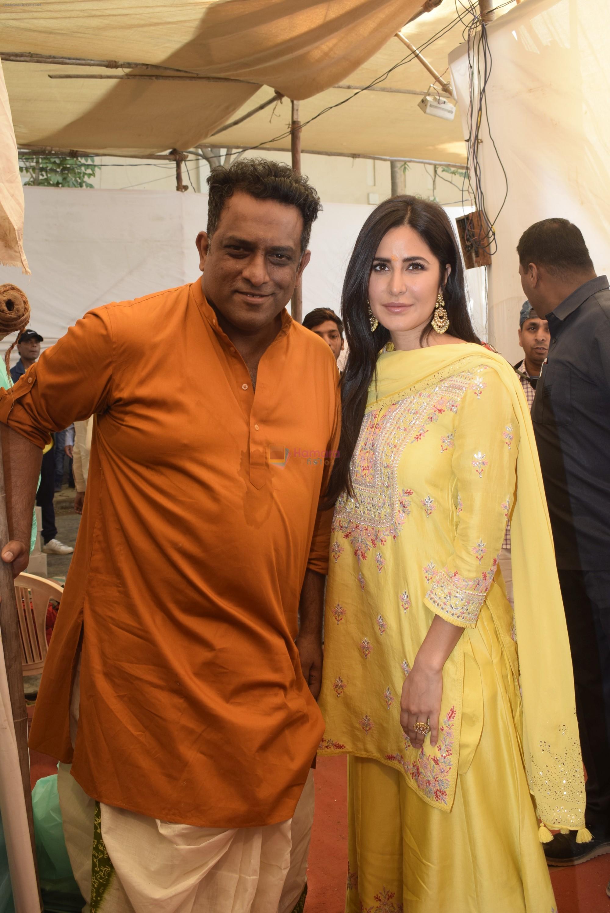 Katrina Kaif at Saraswati pujan at Anurag Basu's house in goregaon on 10th Feb 2019