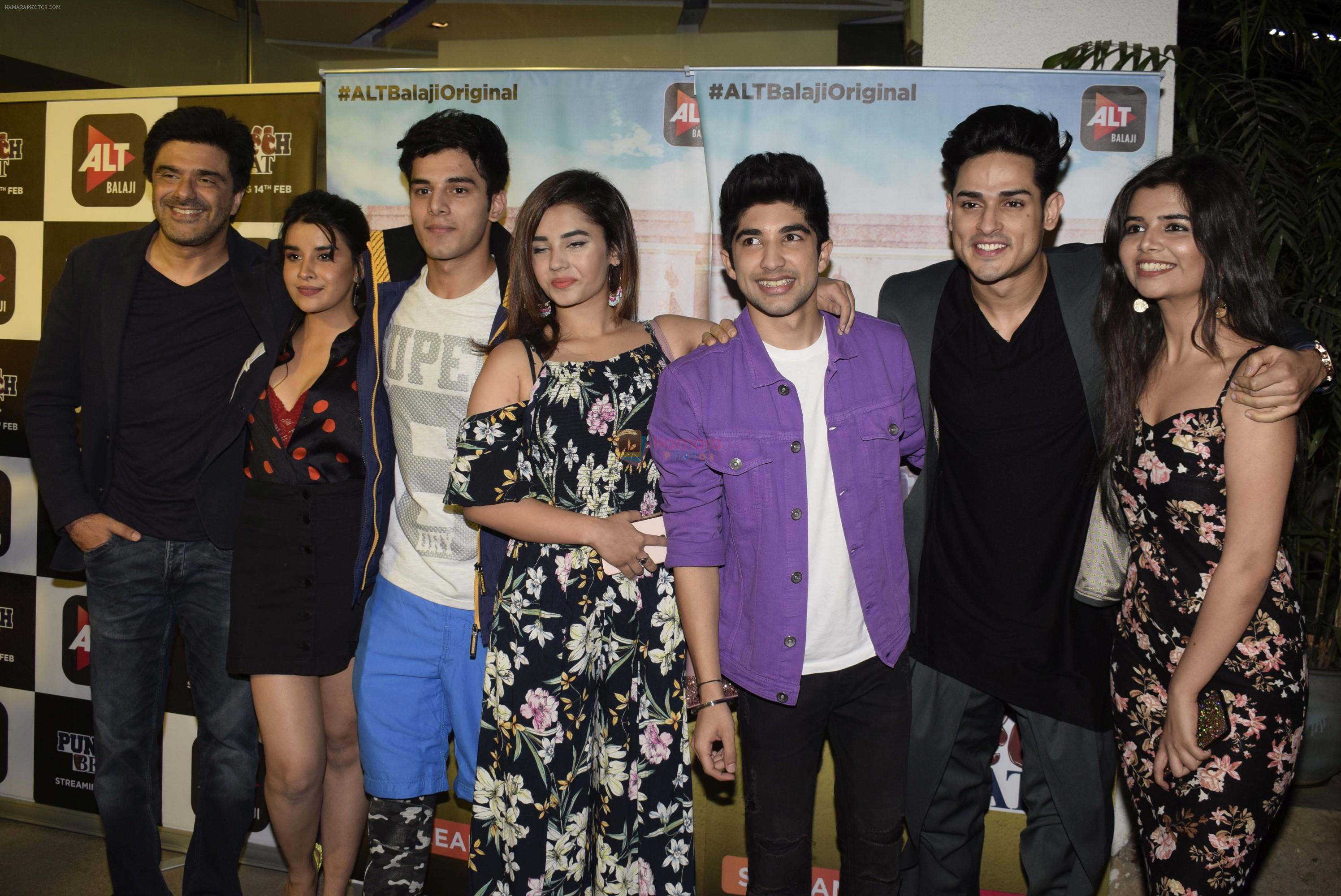 Priyank Sharma at the Screening of Alt Balaji's new web series Punch Beat in Sunny sound juhu on 11th Feb 2019