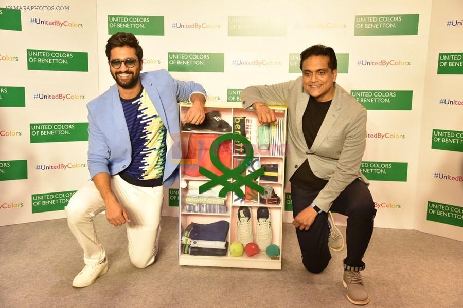 Vicky Kaushal at Store launch of UNITED COLORS OF BENNETTON on 11th Feb 2019