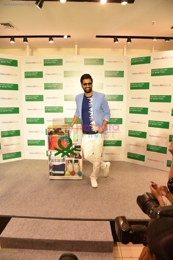 Vicky Kaushal at Store launch of UNITED COLORS OF BENNETTON on 11th Feb 2019