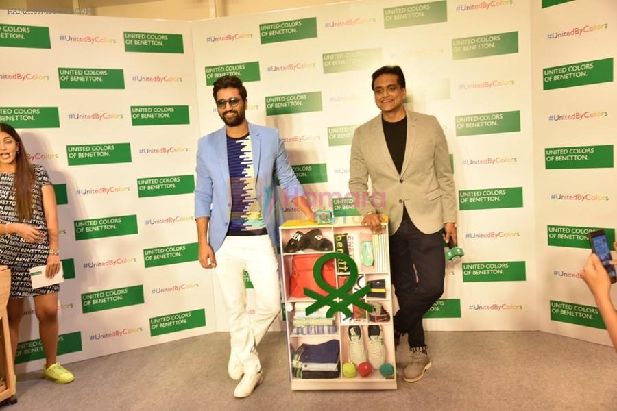 Vicky Kaushal at Store launch of UNITED COLORS OF BENNETTON on 11th Feb 2019