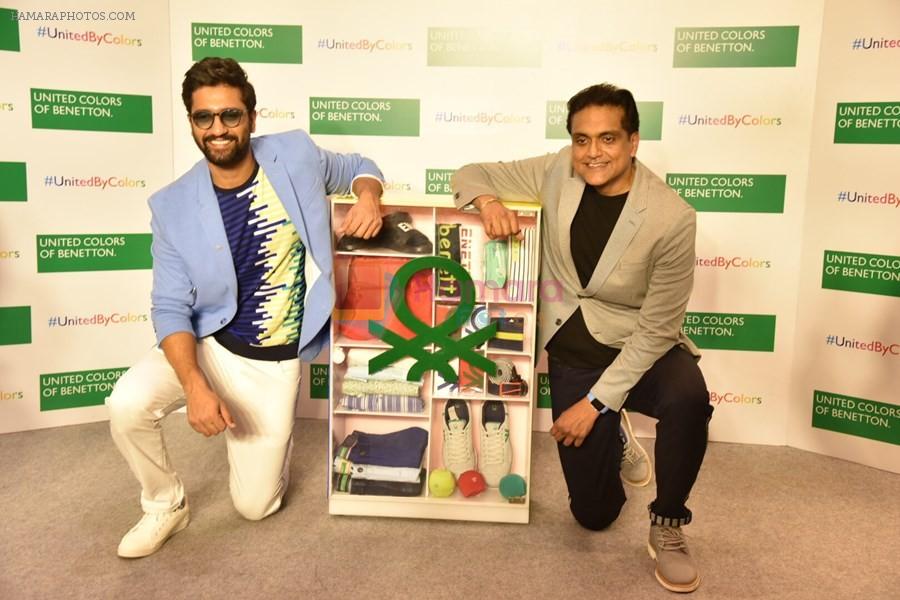 Vicky Kaushal at Store launch of UNITED COLORS OF BENNETTON on 11th Feb 2019