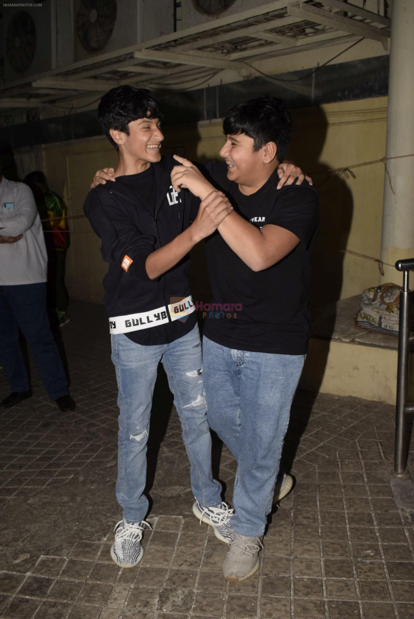 at the Screening Of Gullyboy in Pvr Juhu on 13th Feb 2019