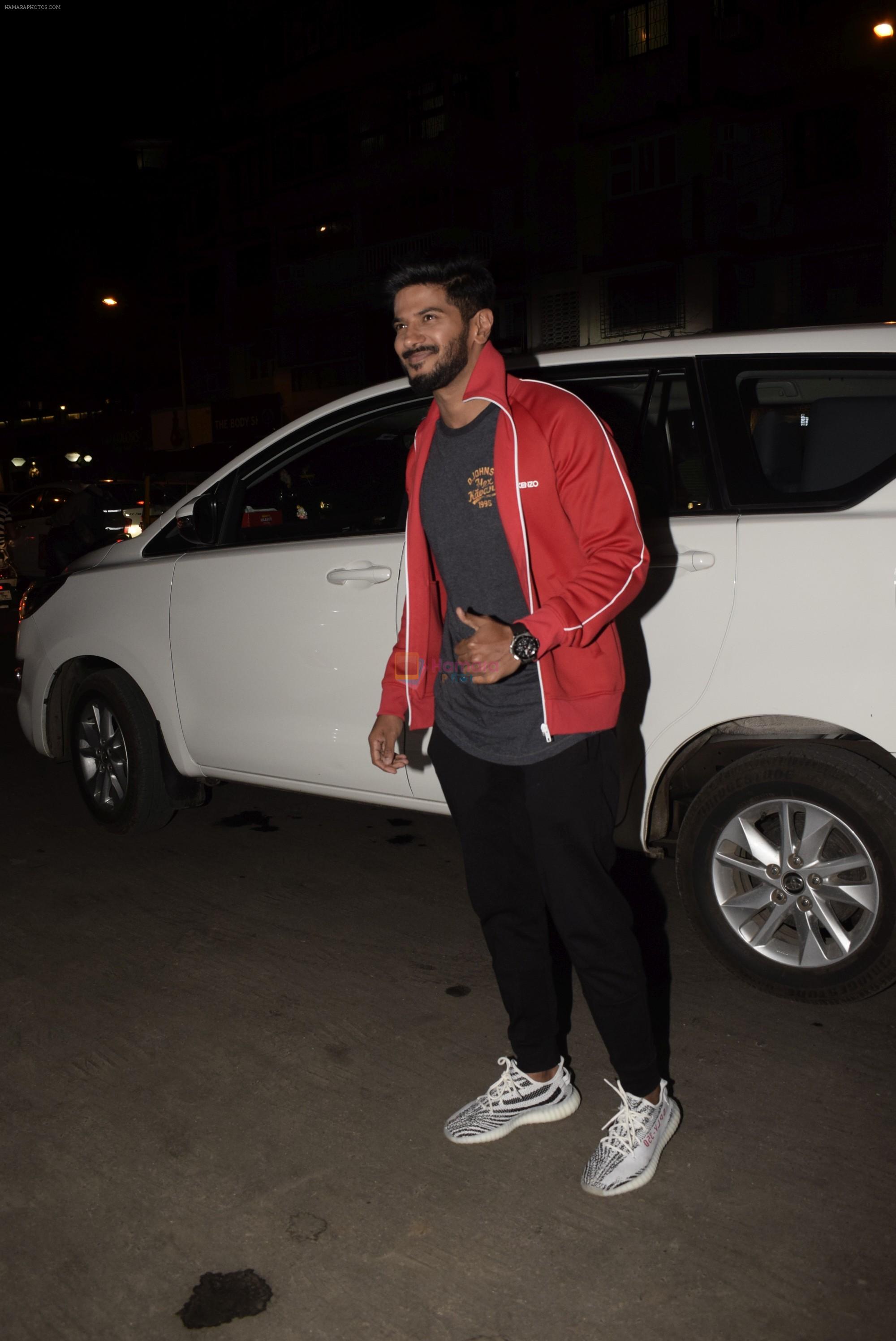 Dulquer Salmaan spotted at Soho House juhu on 14th Feb 2019