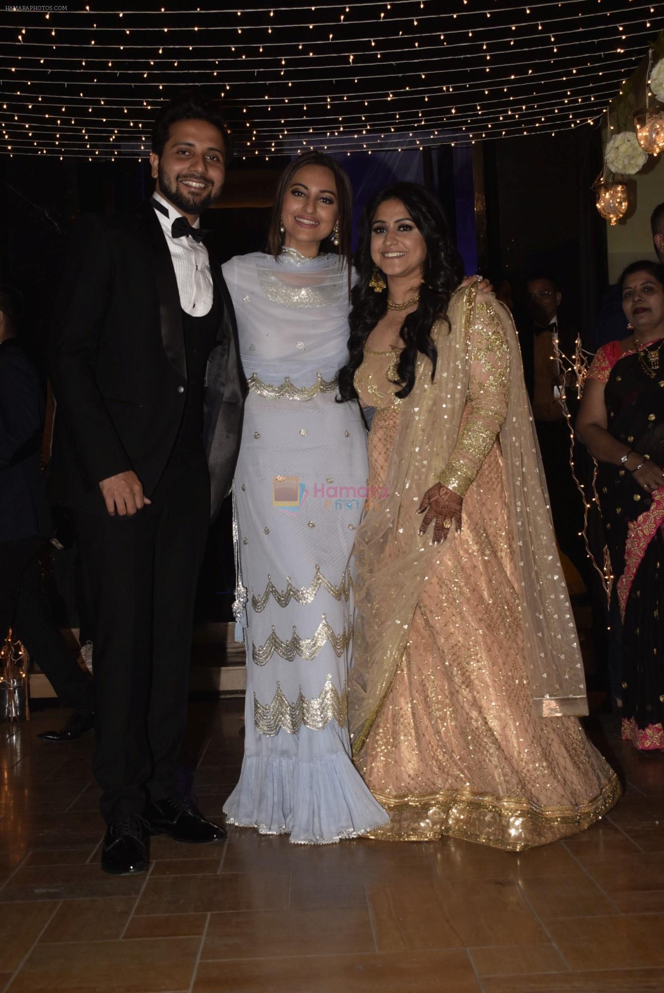 Sonakshi Sinha's wedding reception in four bungalows, andheri on 17th Feb 2019