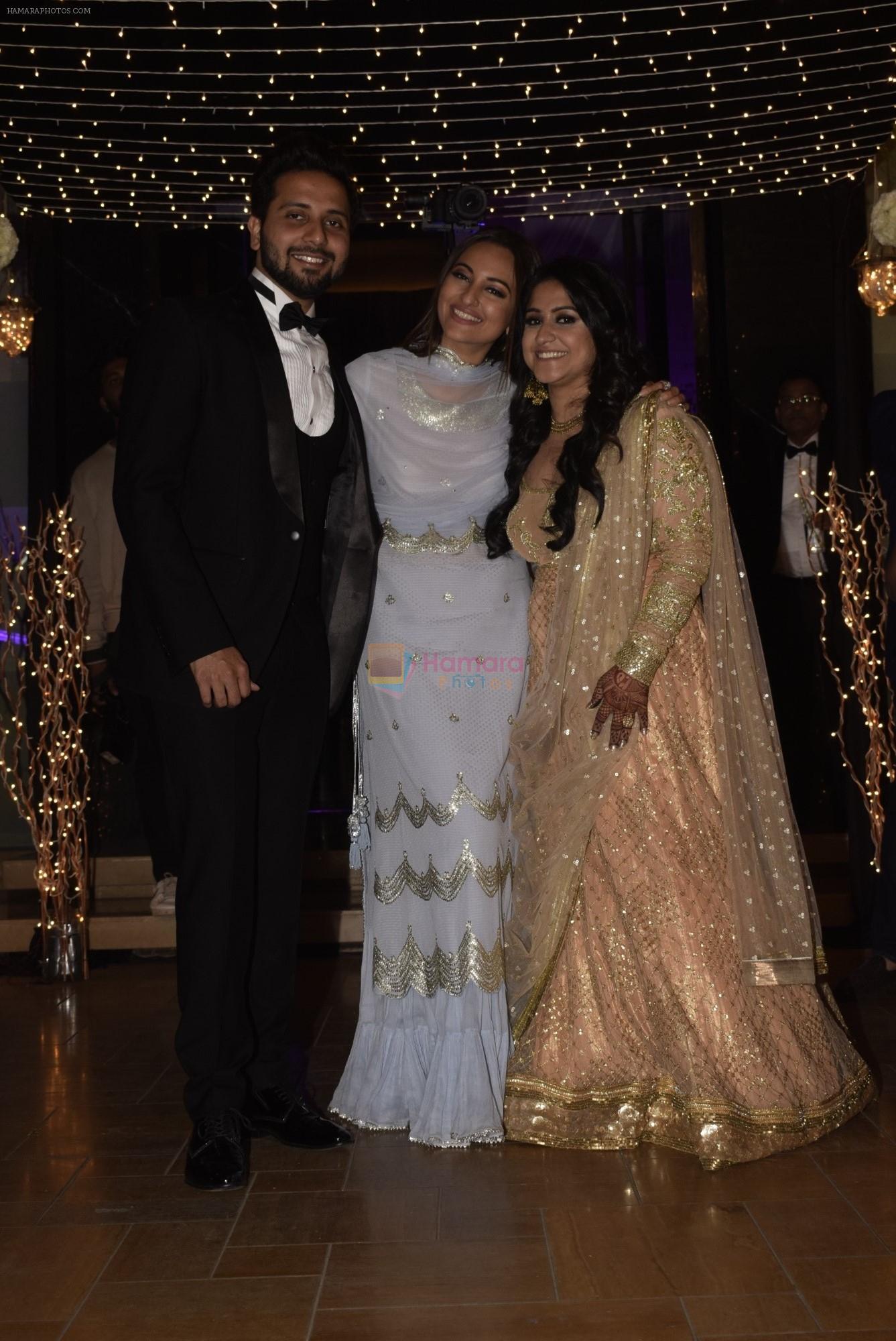 Sonakshi Sinha's wedding reception in four bungalows, andheri on 17th Feb 2019