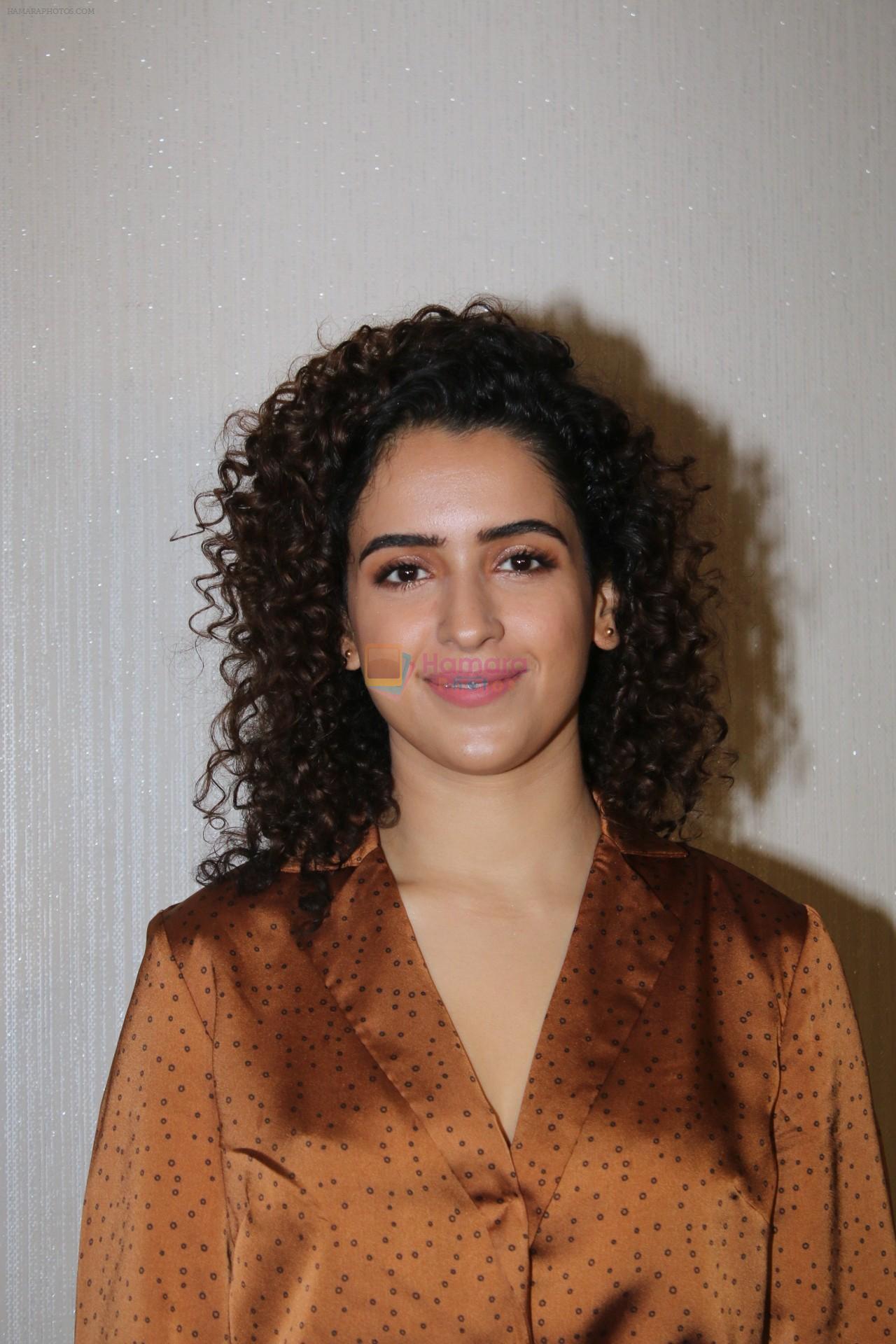 Sanya Malhotra at the trailer launch of their film Photograph at The View in andheri on 19th Feb 2019