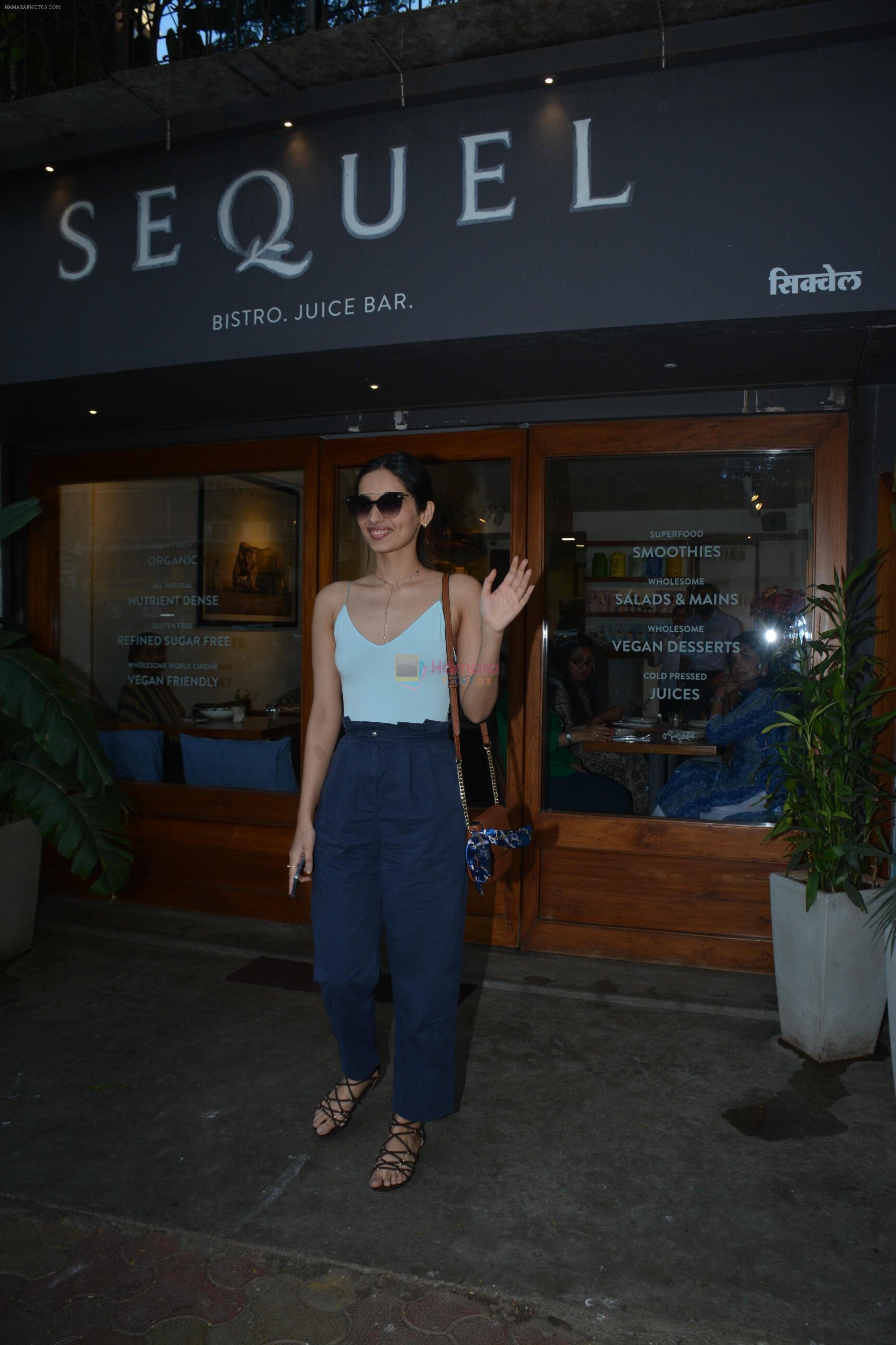 Manushi Chillar spotted at sequel bandra on 19th Feb 2019