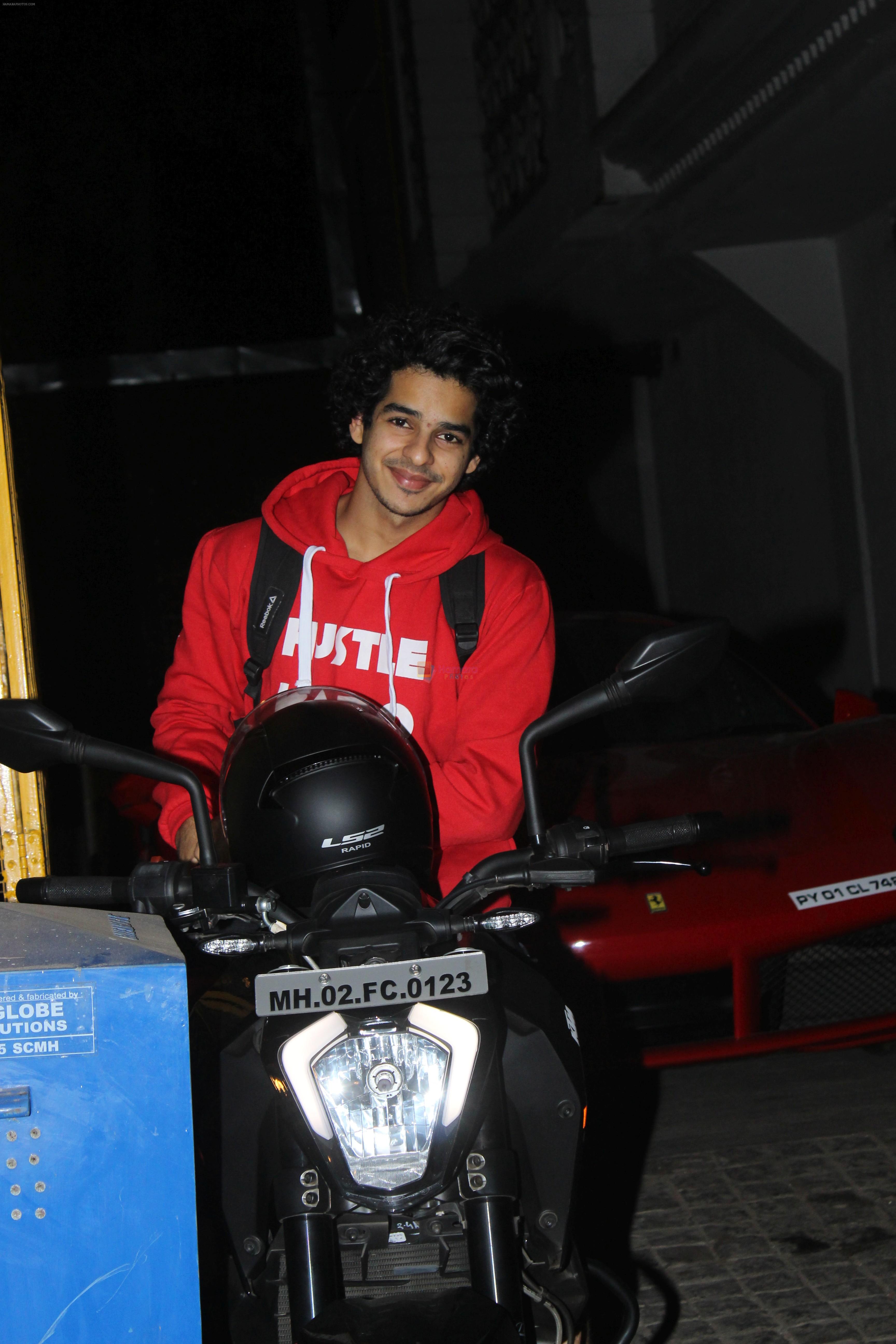 Ishaan Khattar spotted at Soho House juhu on 19th Feb 2019