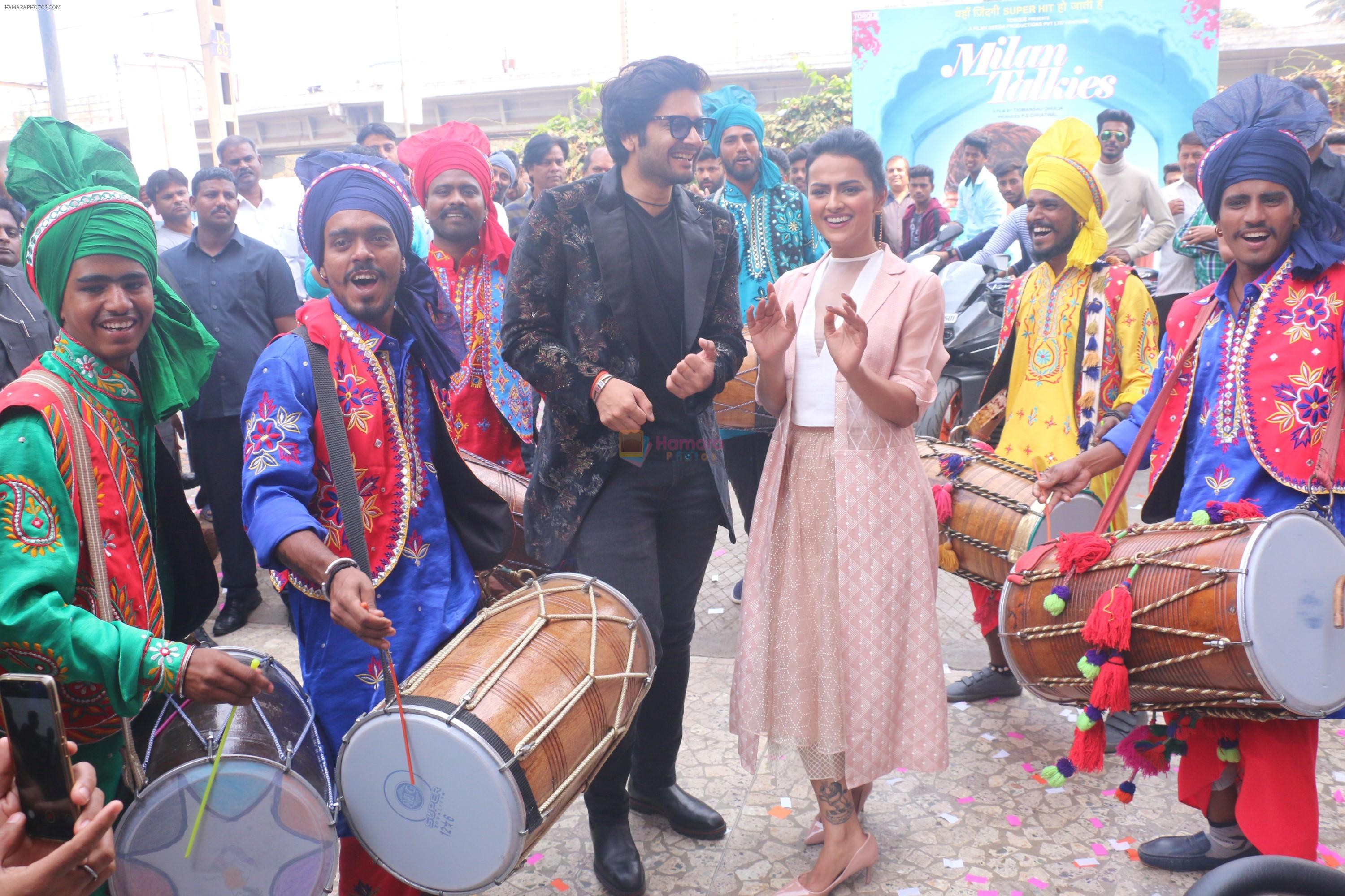 Ali Fazal, Shraddha Srinath at the Trailer launch of film Milan Talkies in gaiety cinemas bandra on 20th Feb 2019