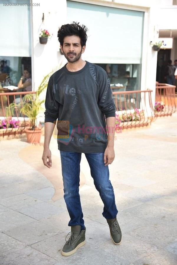 Kartik Aaryan at the promotion of film Luka Chuppi on 20th Feb 2019