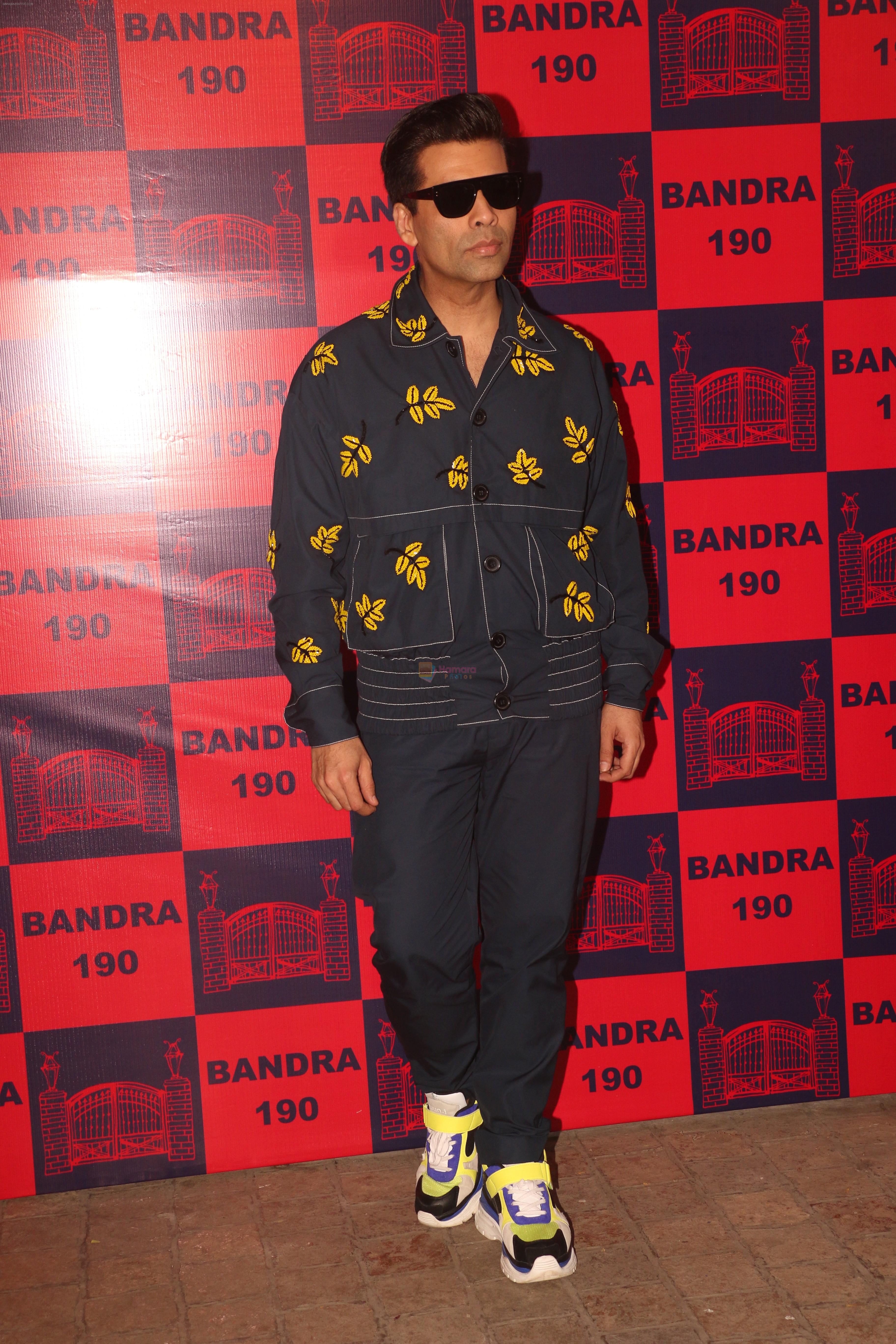 Karan Johar attend a fashion event at Bandra190 on 21st Feb 2019