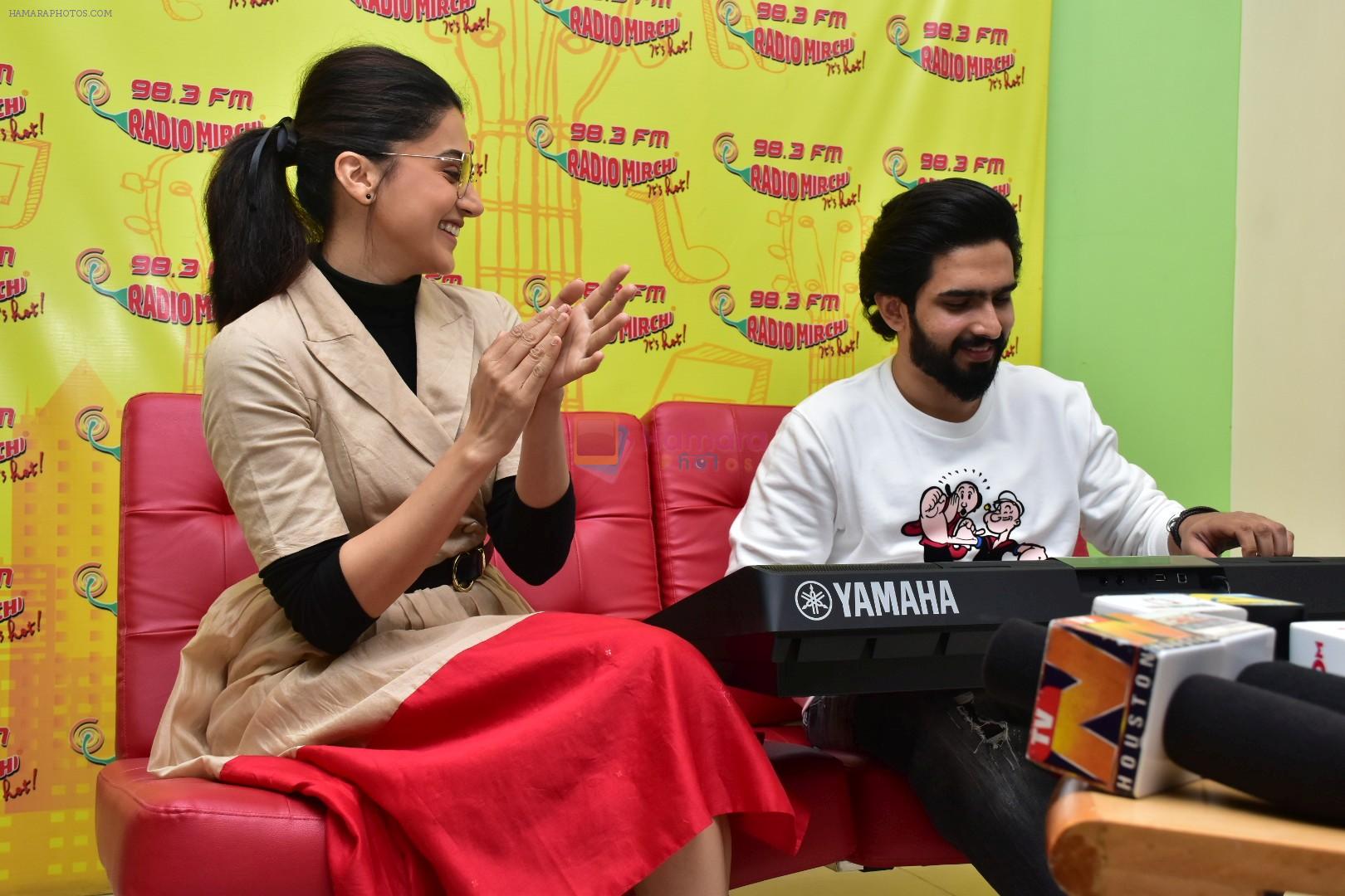 Taapsee Pannu, Singer Amaal Malik at the Song Launch Of Movie Badla on 20th Feb 2019