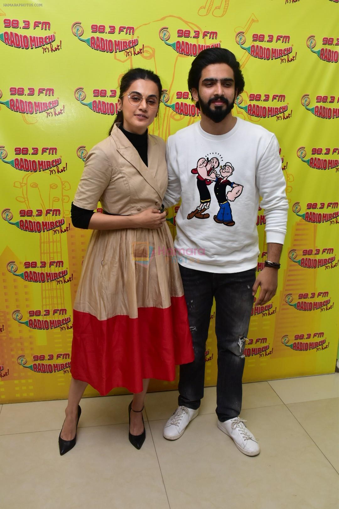 Taapsee Pannu, Singer Amaal Malik at the Song Launch Of Movie Badla on 20th Feb 2019