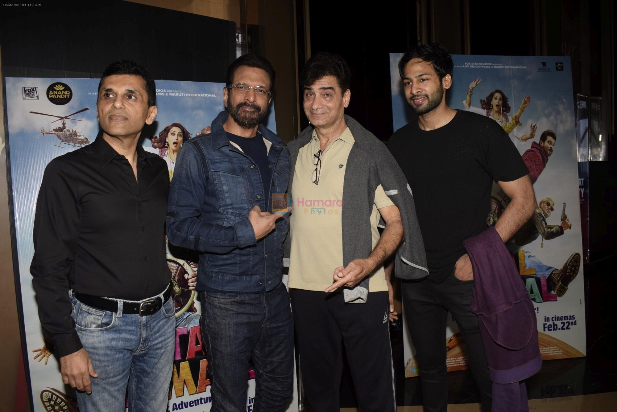 Javed Jaffrey, Indra Kumar at the Screening Of Total Dhamaal At Pvr on 23rd Feb 2019