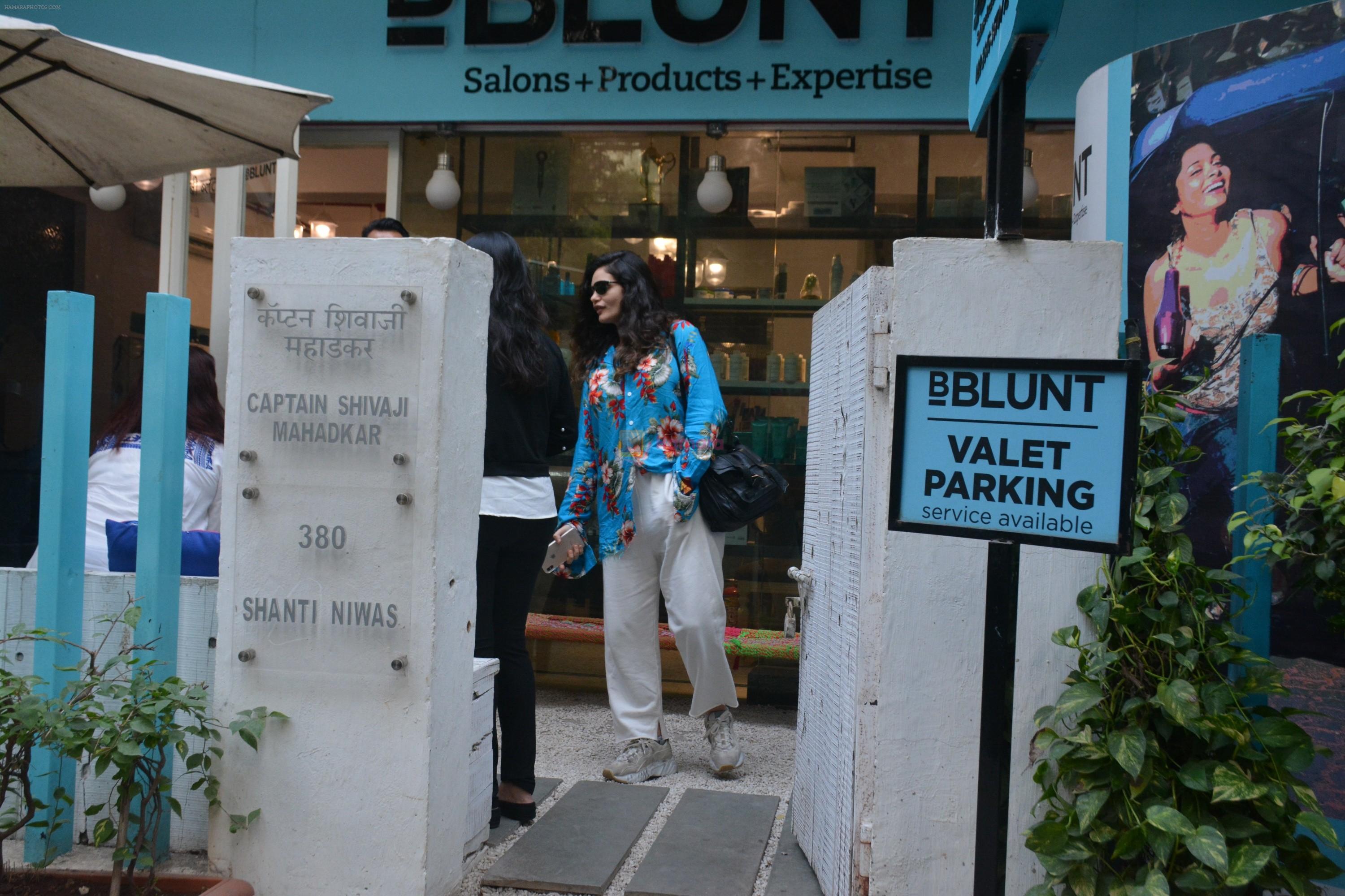 Arjun Rampal & Gabriella spotted spotted at bblunt bandra on 26th Feb 2019