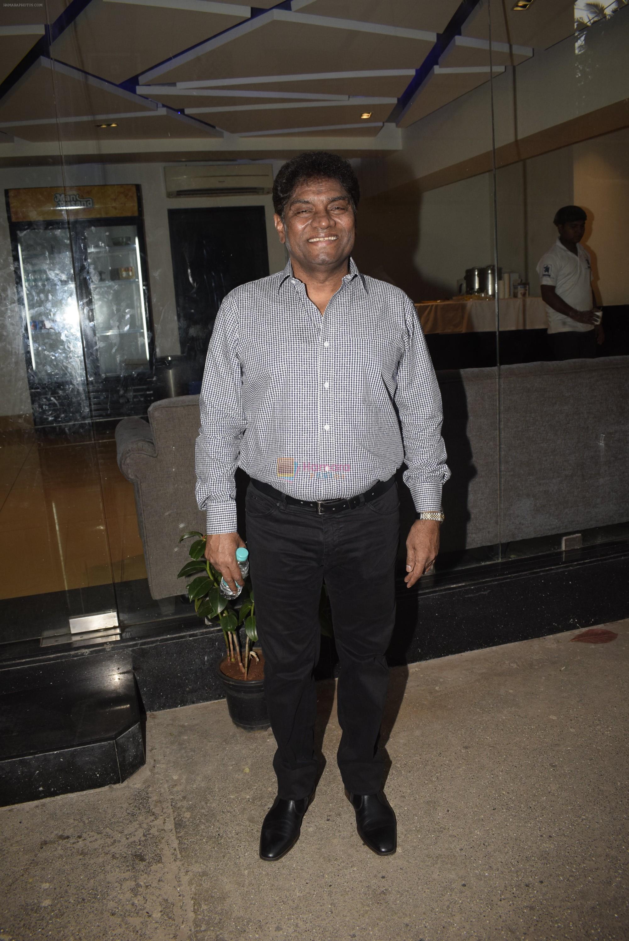 Johnny Lever at the Screening of marathi film Ashi hi Aashiqui at sunny sound juhu on 27th Feb 2019